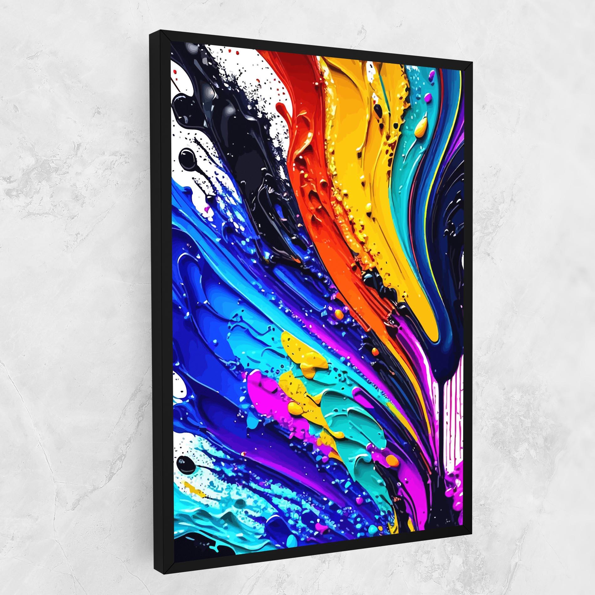 Leinwandbild Beautiful Splash mockup 1