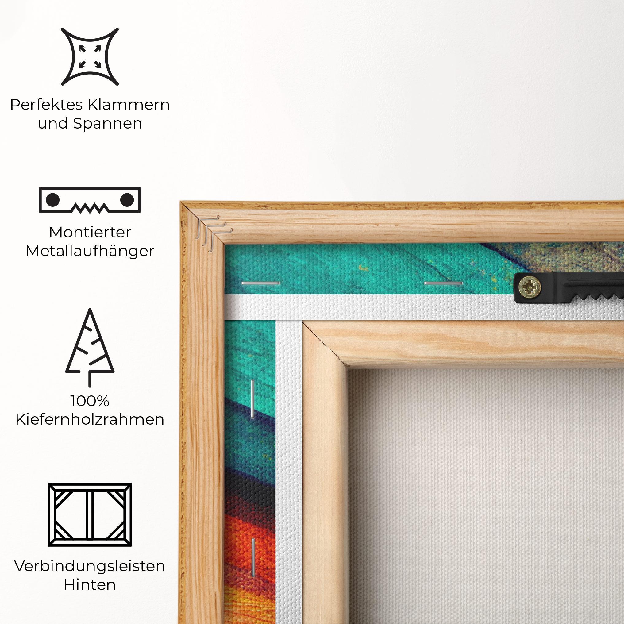 Leinwandbild Autumn Abstract Color mockup 5