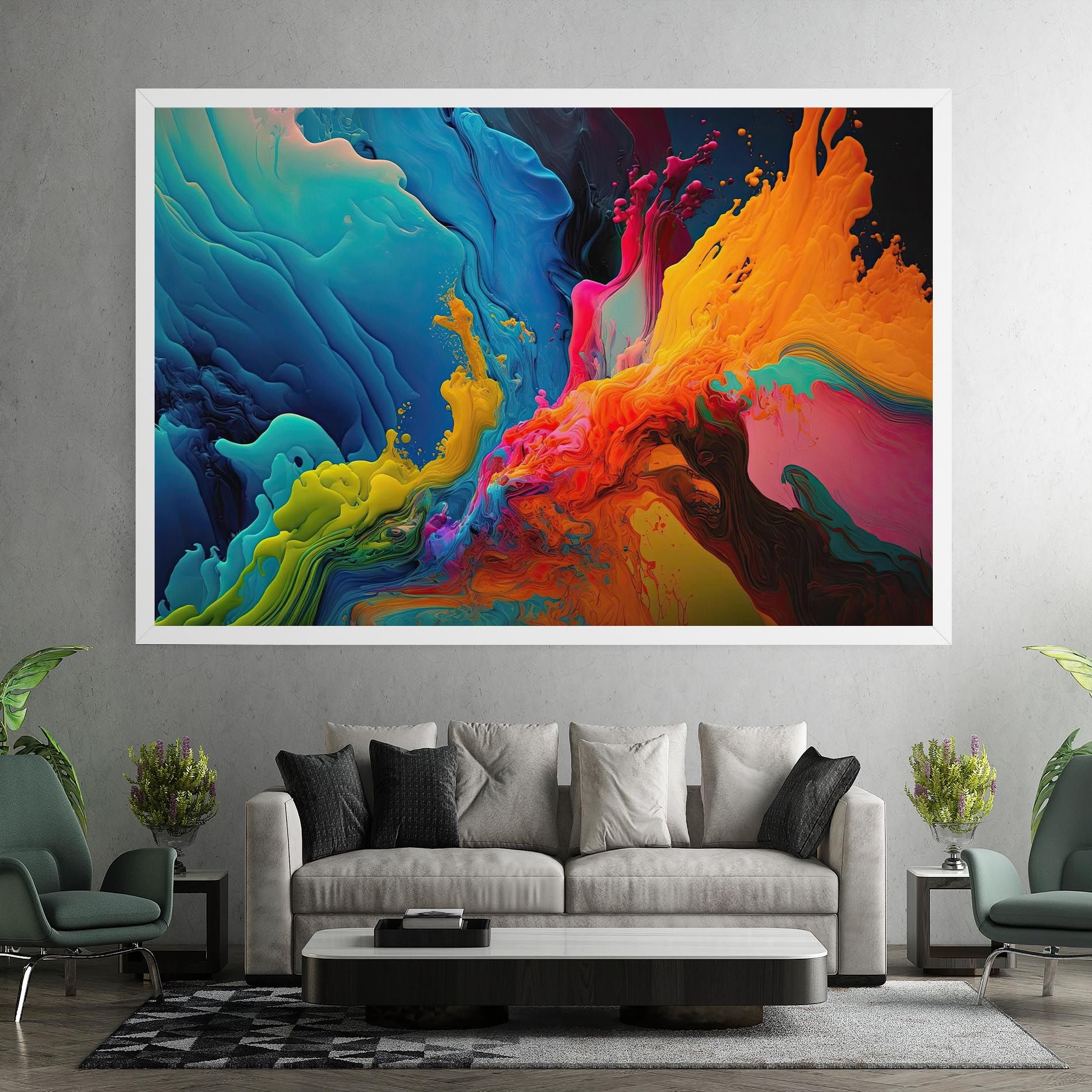 Color Floating mockup 7