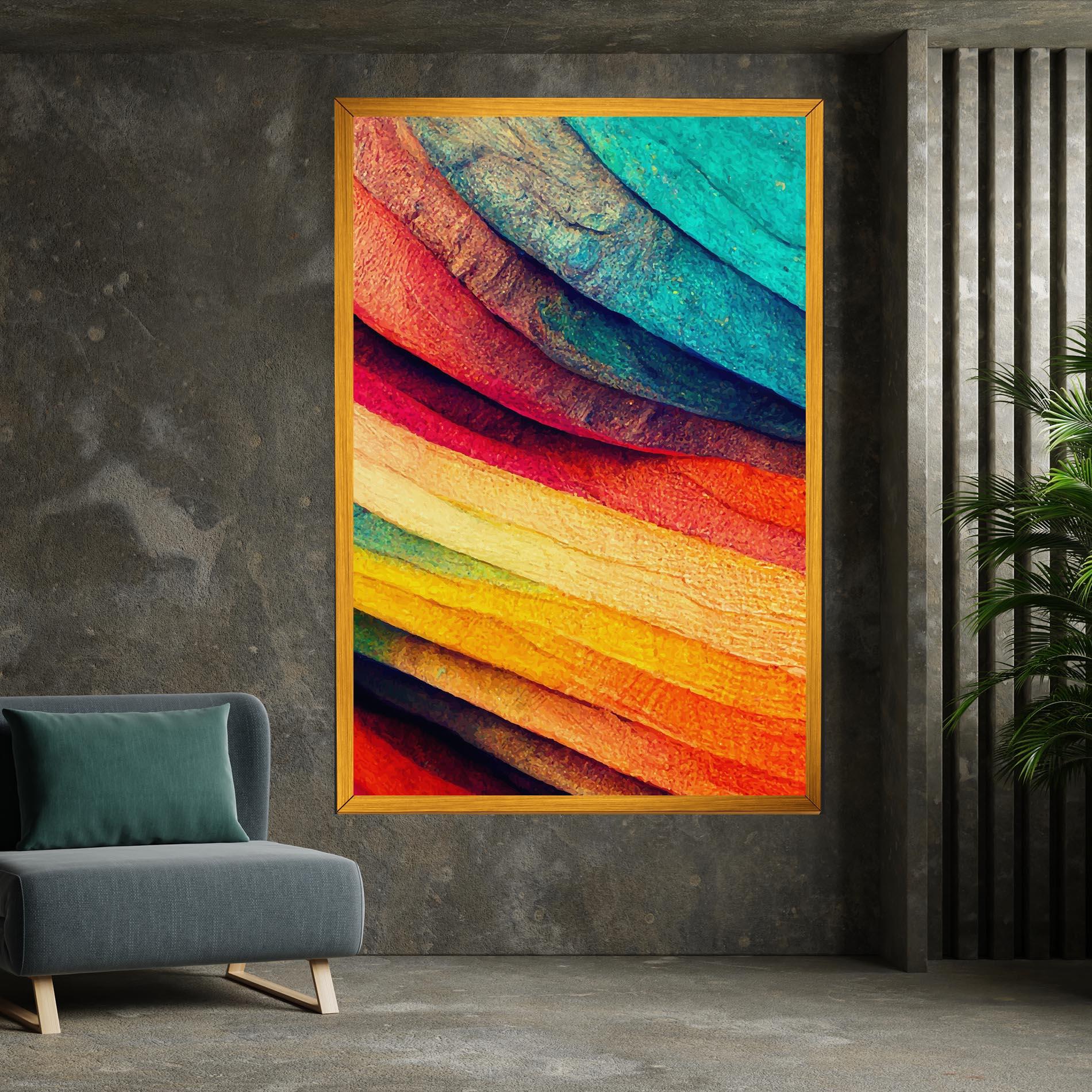Leinwandbild Autumn Abstract Color mockup 7
