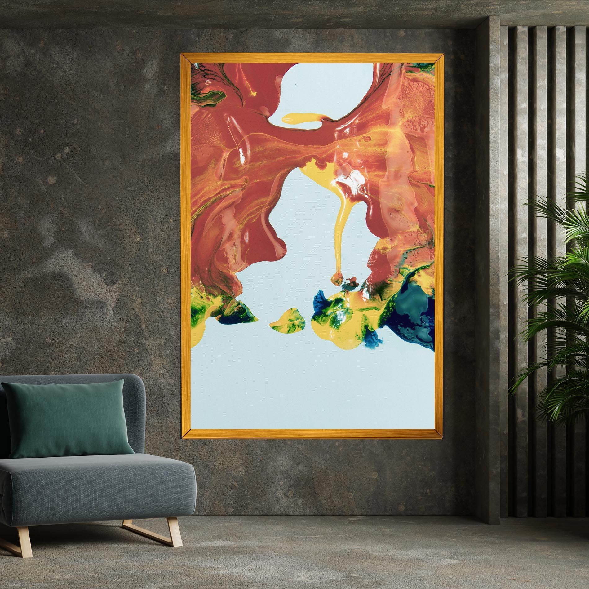 Spilled Paint mockup 7