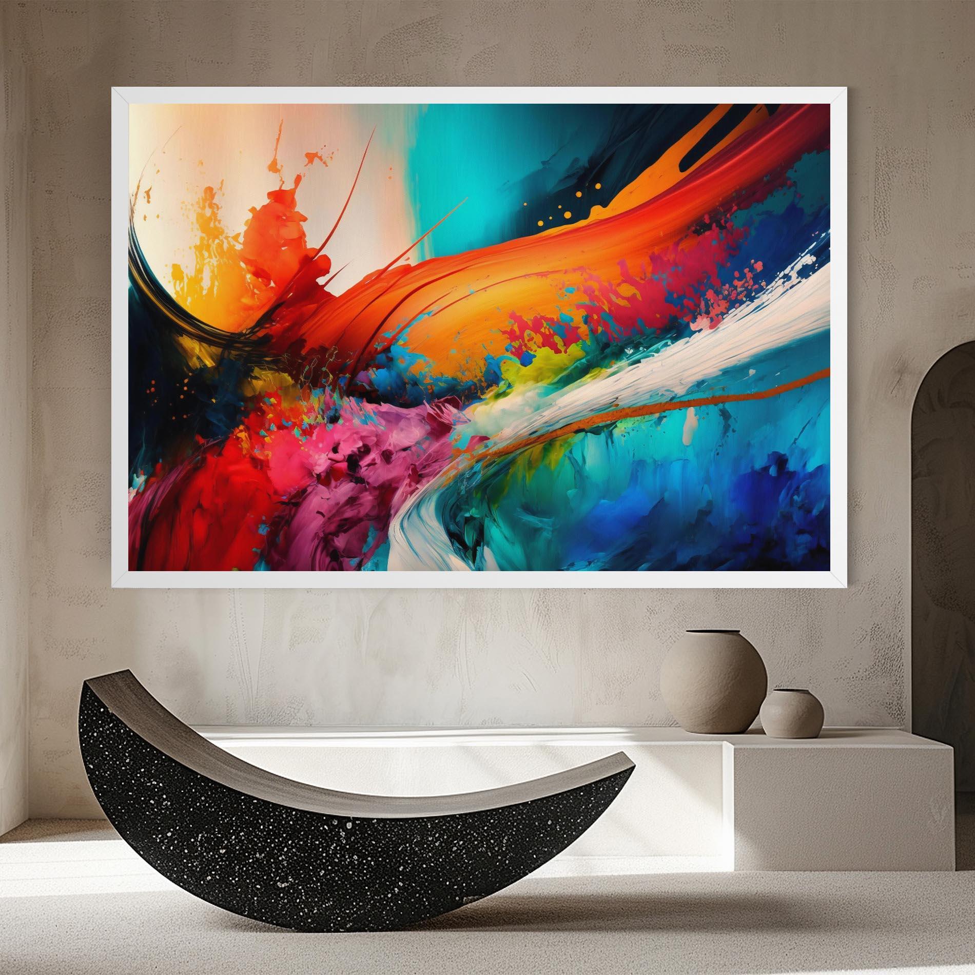 Leinwandbild Art Brush Strokes mockup 8