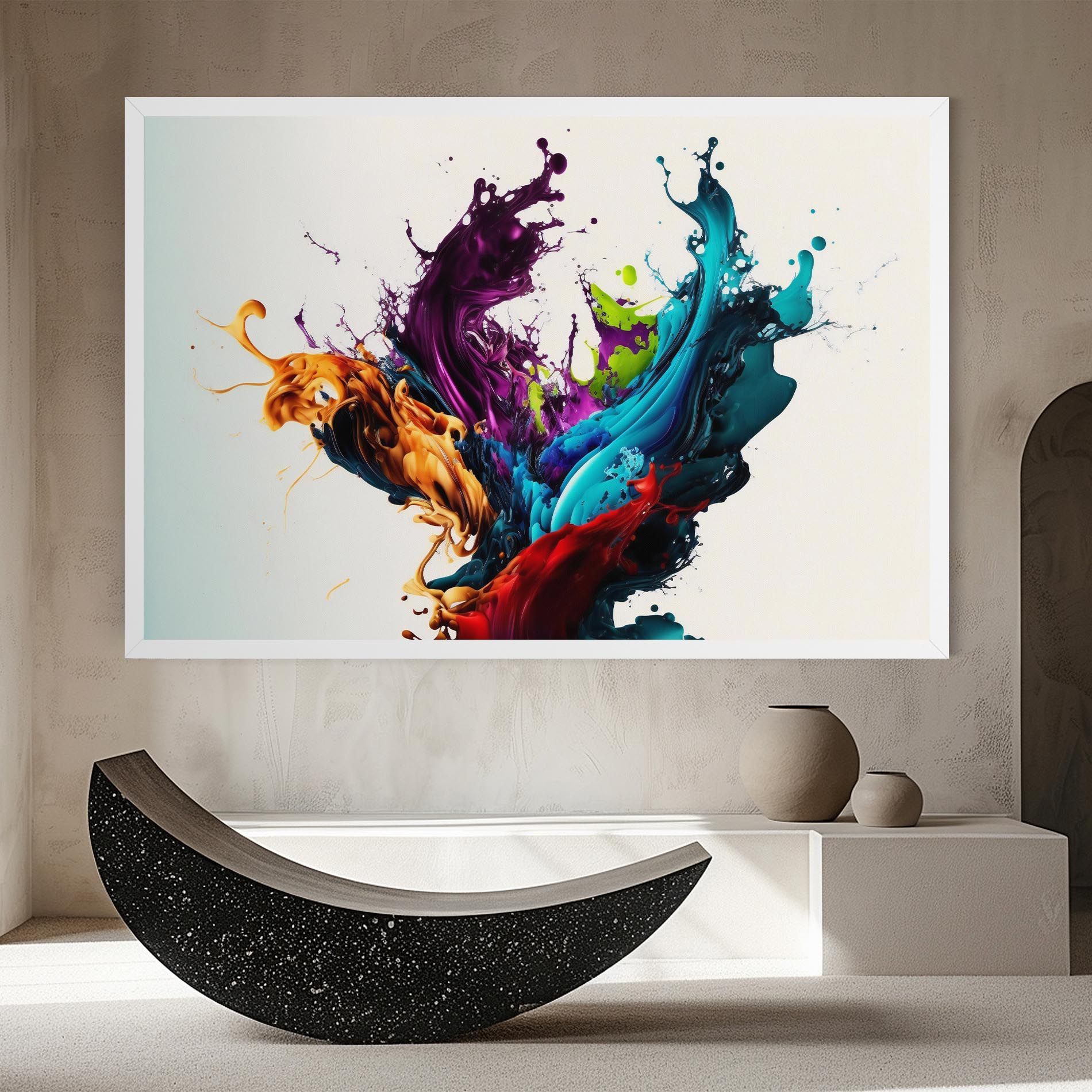 Dark Purple Splash mockup 8