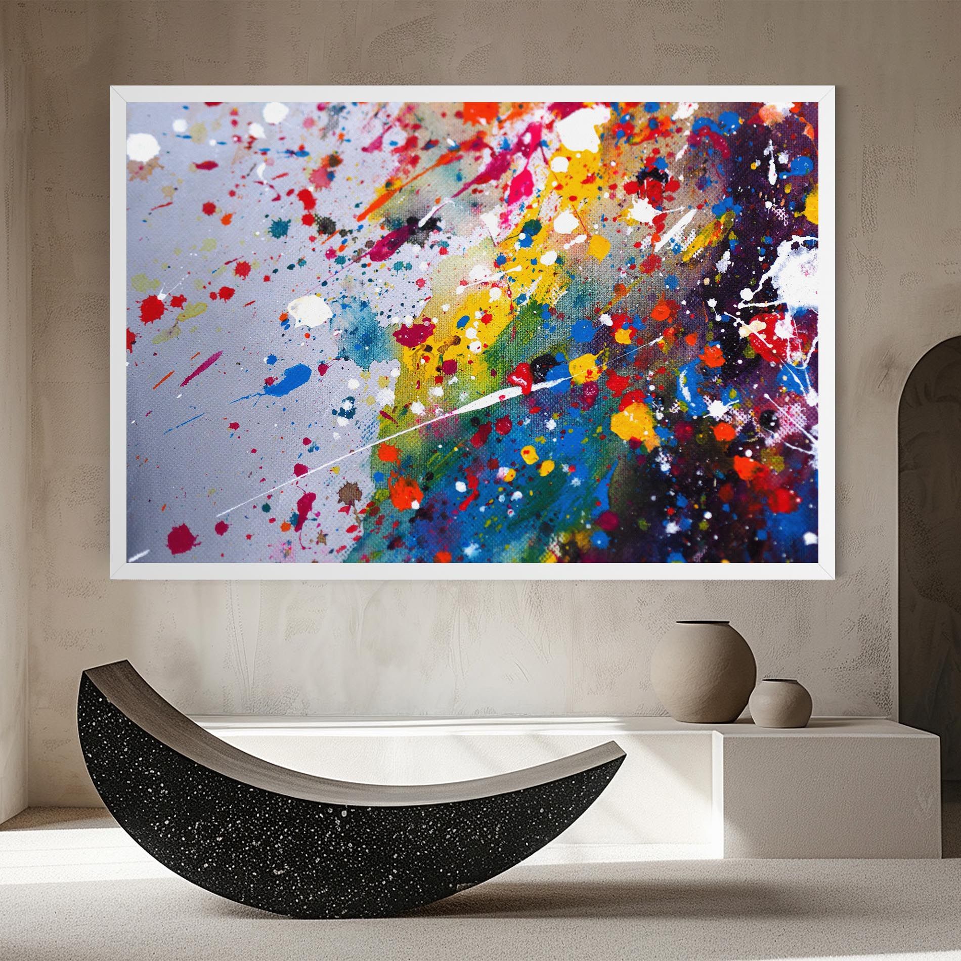 Watercolor Drops mockup 8