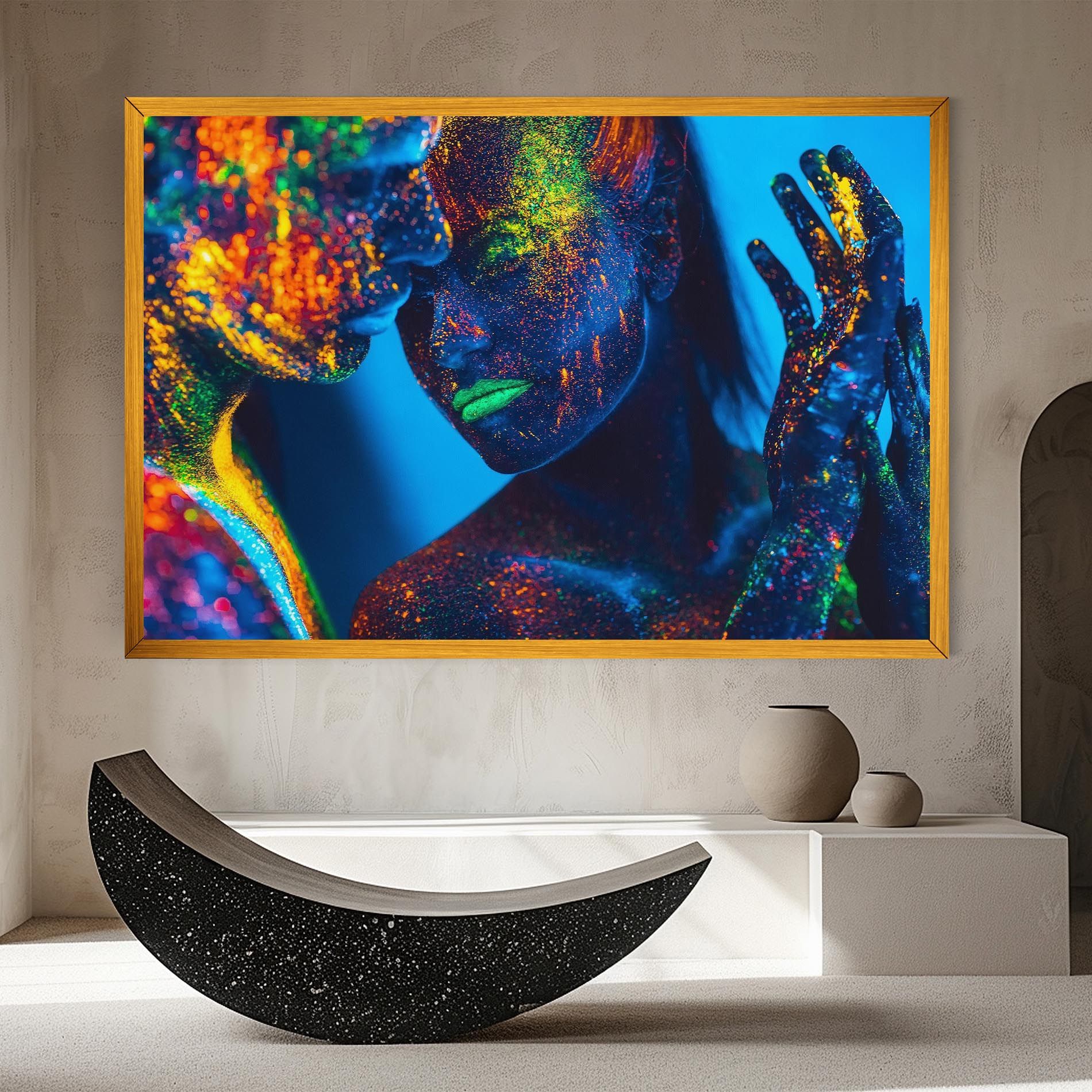 Fluorescent Couple mockup 8