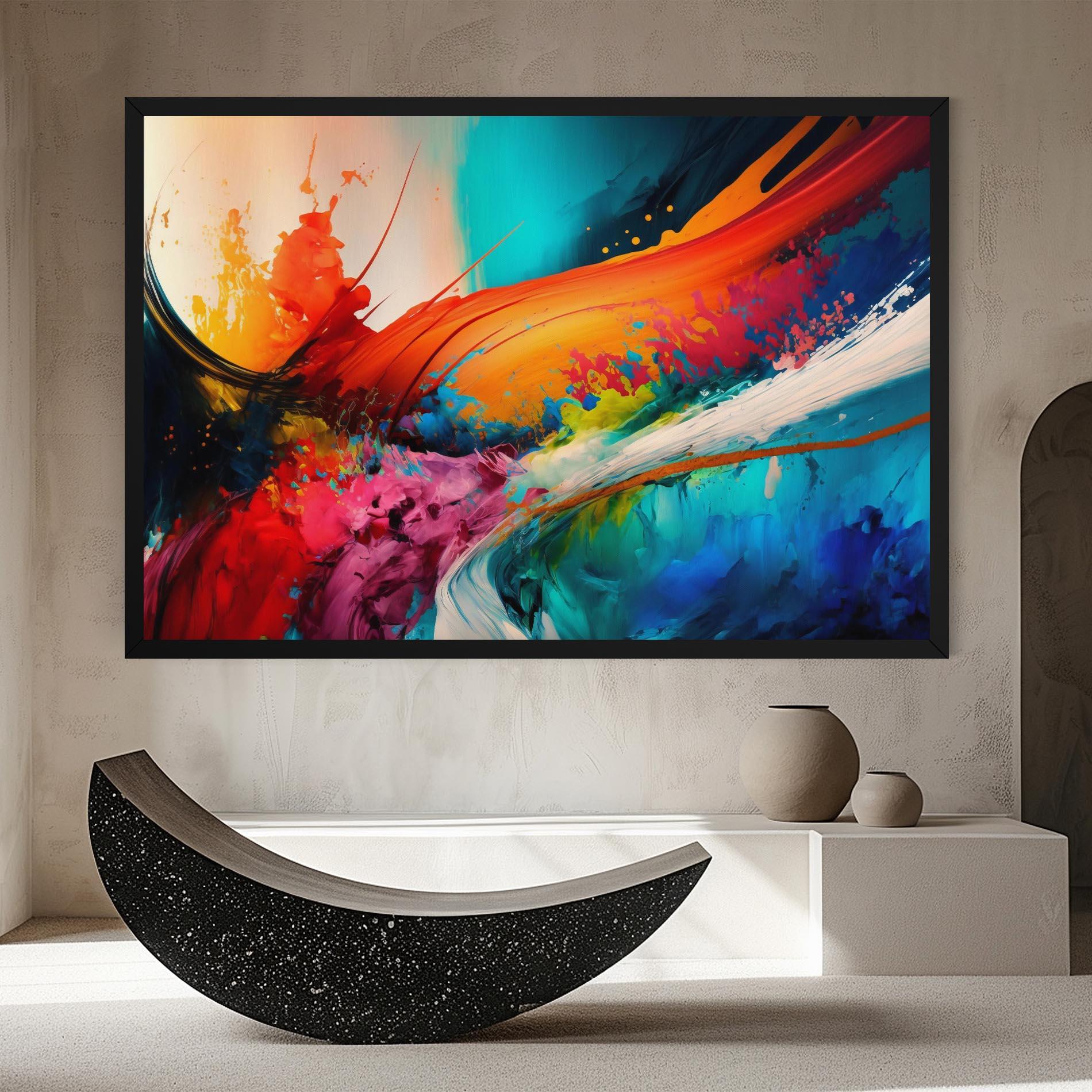 Leinwandbild Art Brush Strokes mockup 8