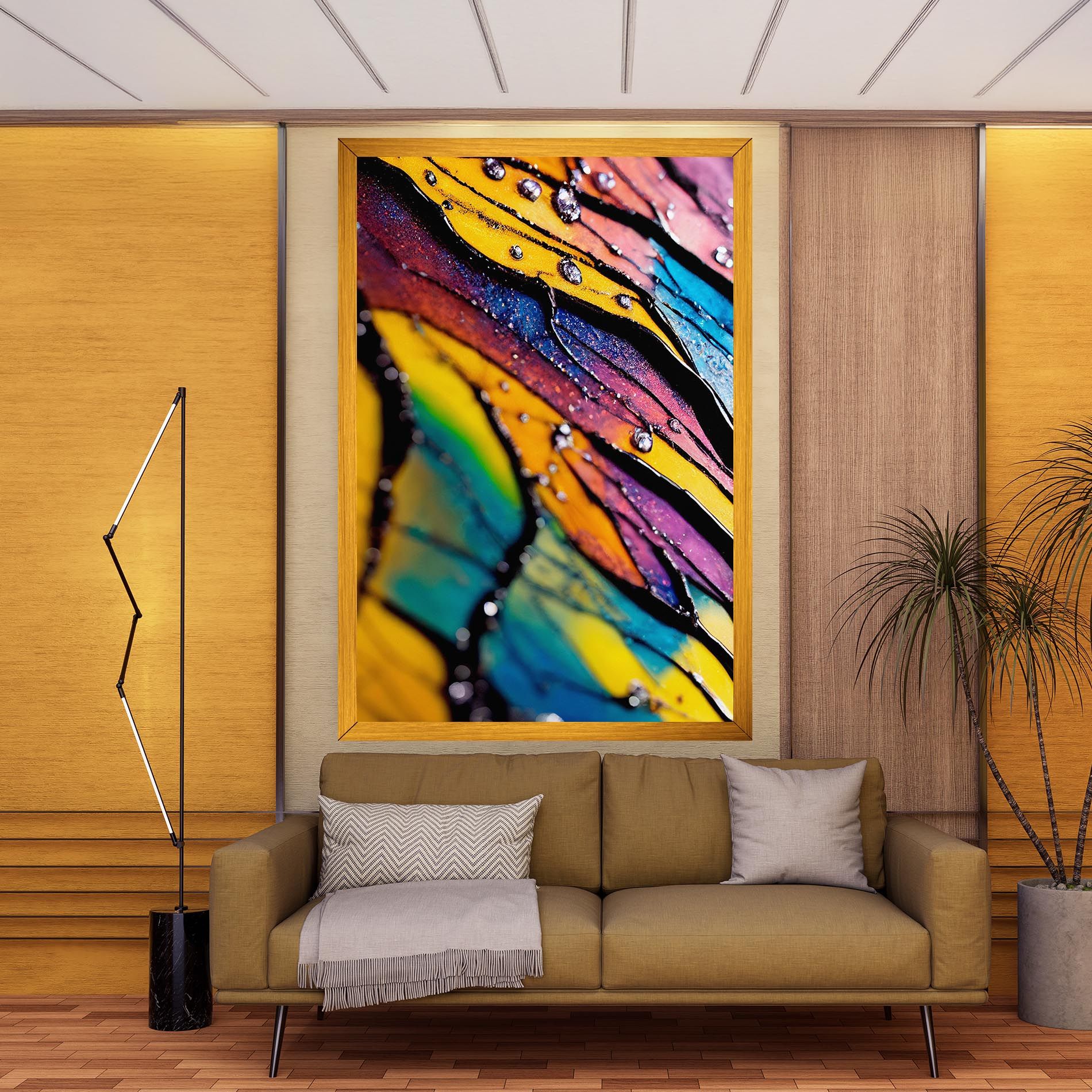 Beautiful Colorful Epoxy mockup 9