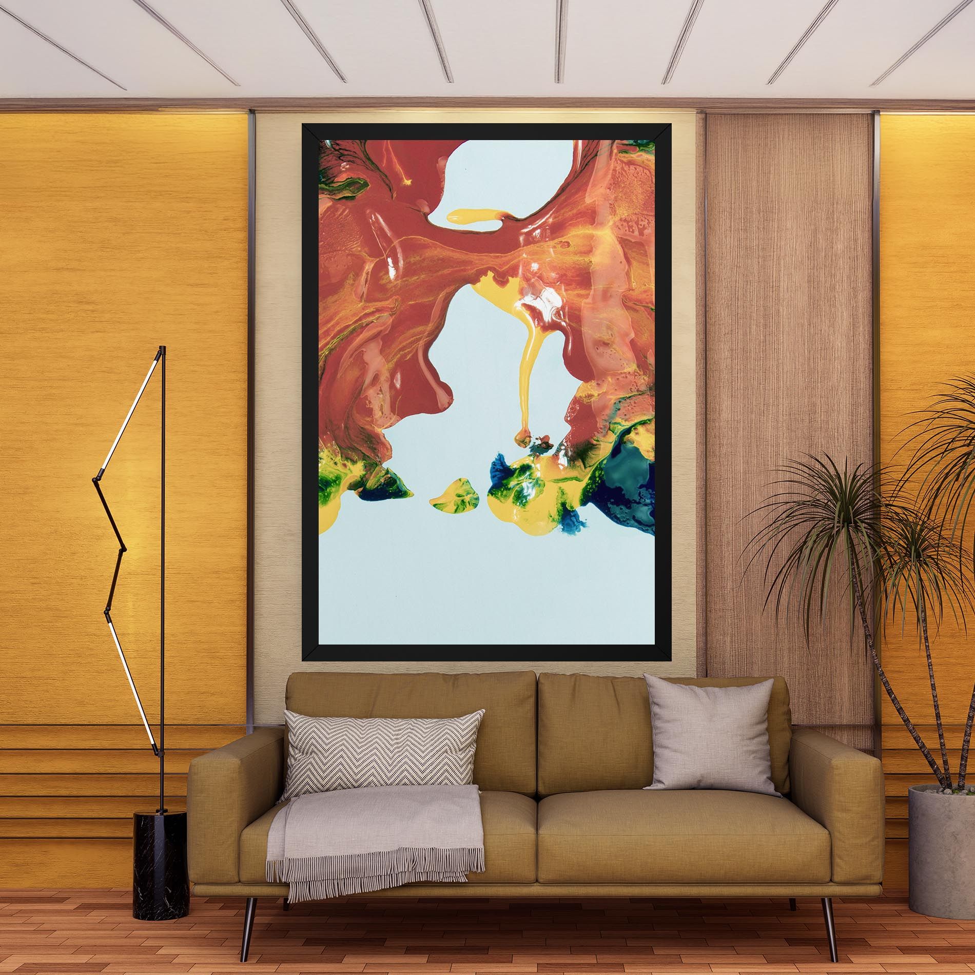 Spilled Paint mockup 9