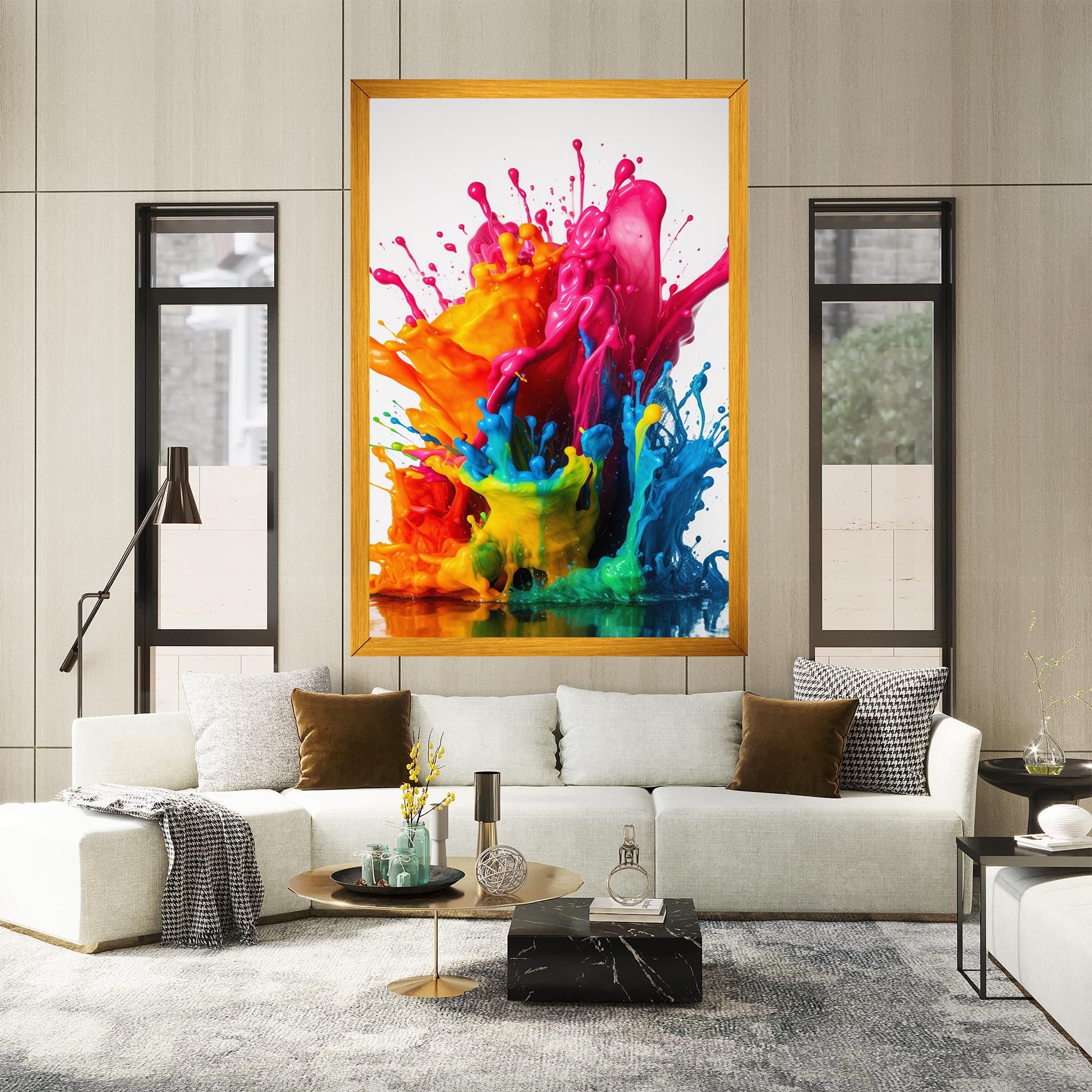 Colorful Explosion Paint mockup 2