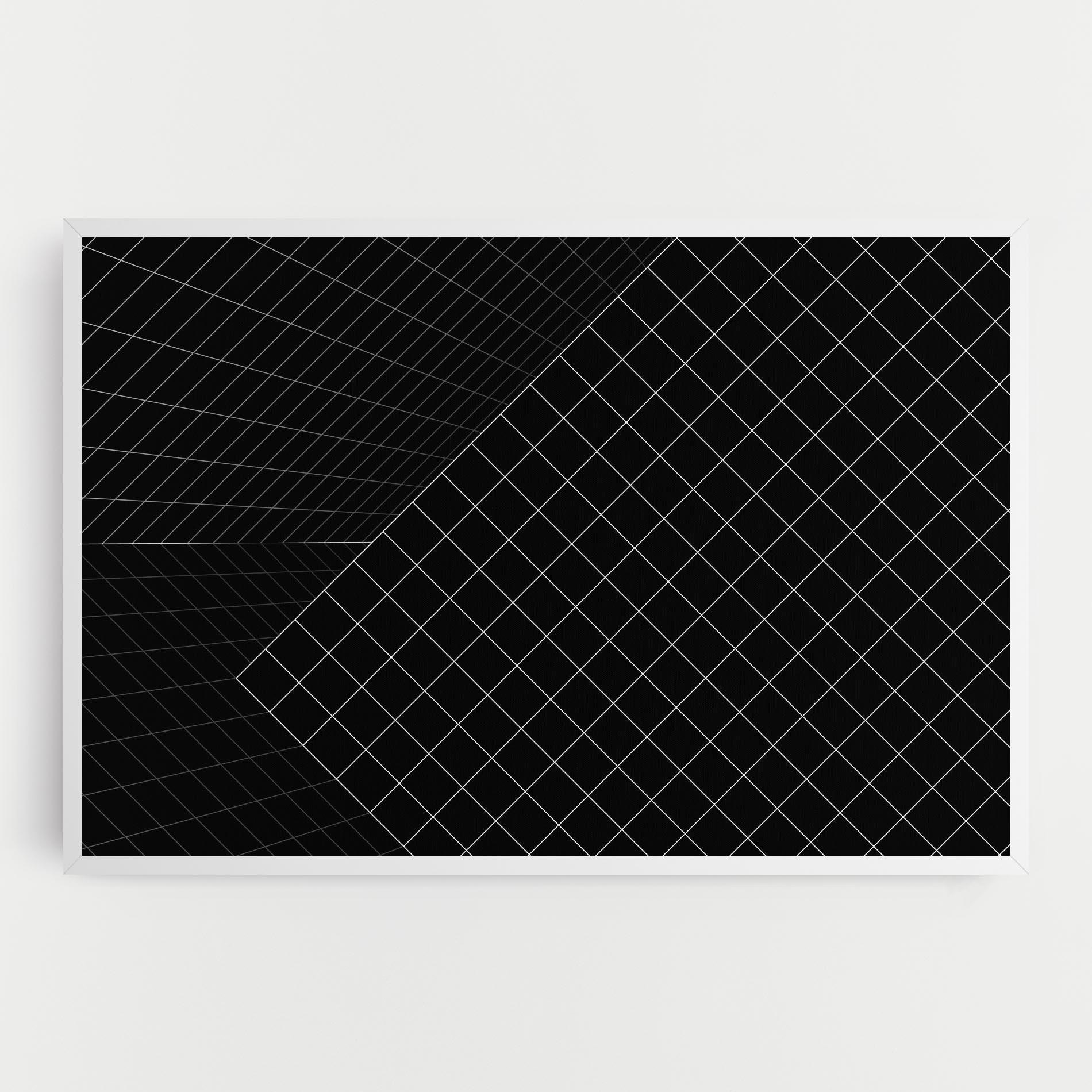 Leinwandbild Black Square mockup 0