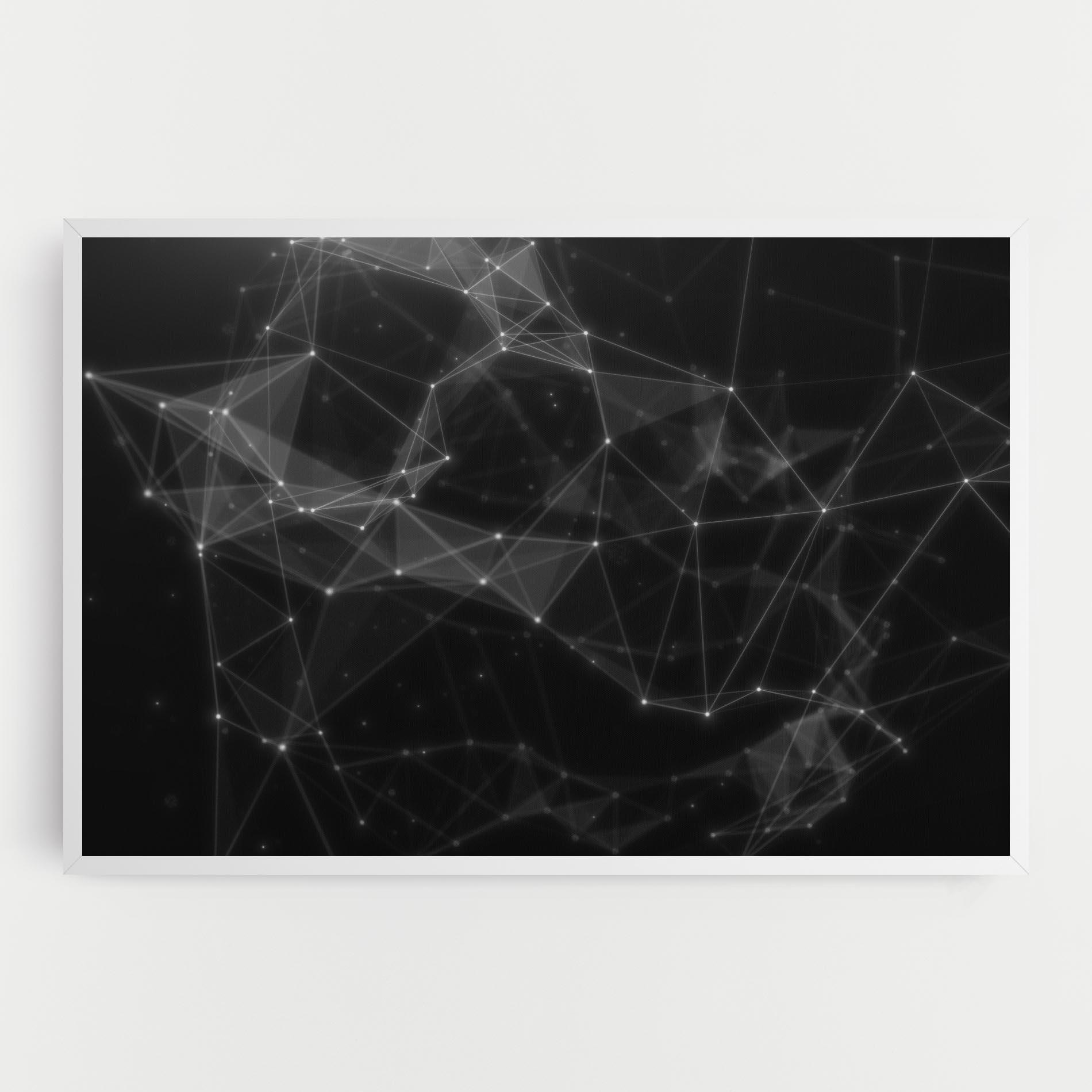 Leinwandbild Connecting Lines mockup 0