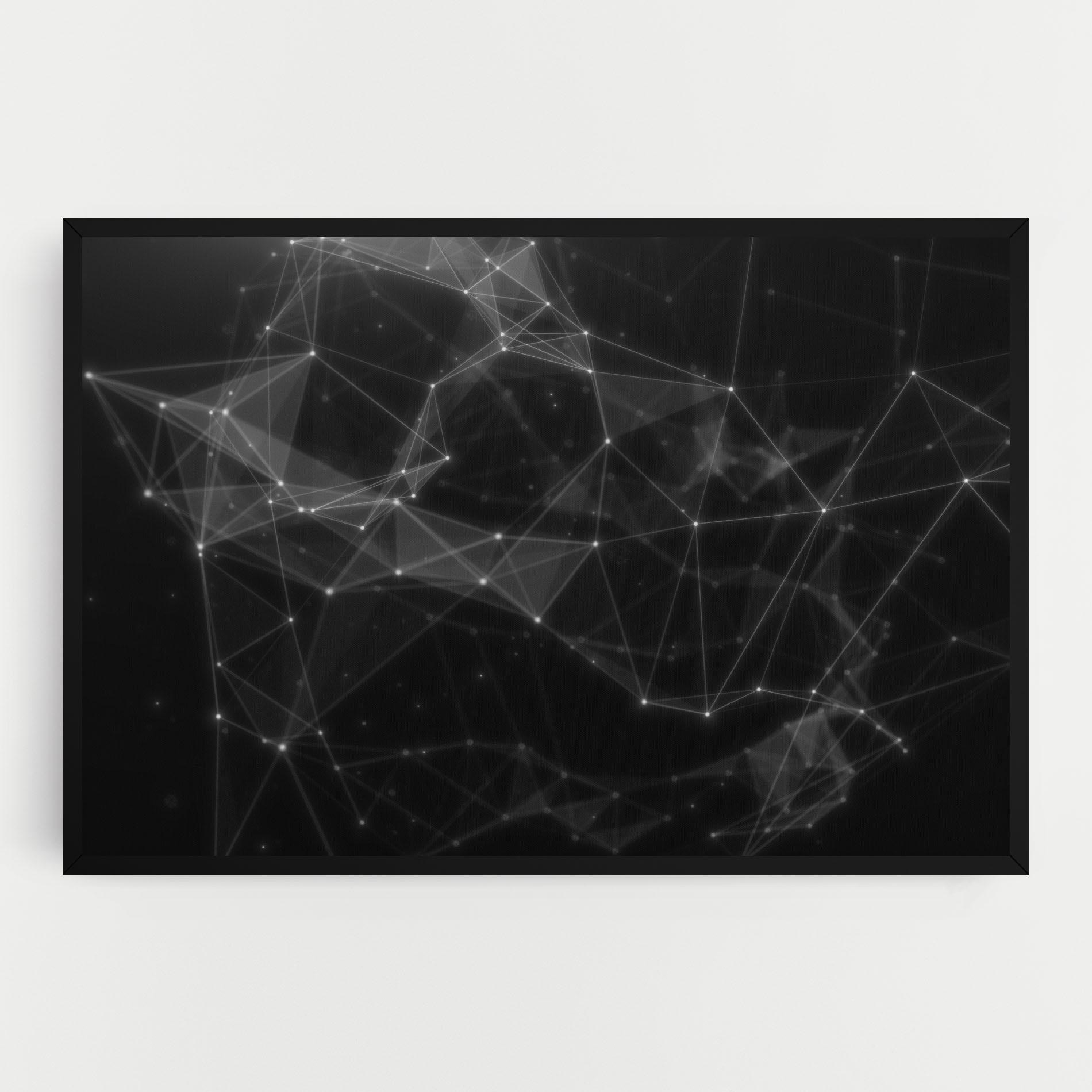 Leinwandbild Connecting Lines mockup 0