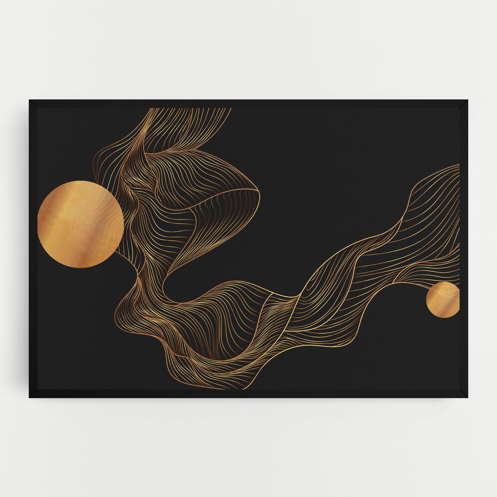 Leinwandbild Frecventa Abstracta mockup 0