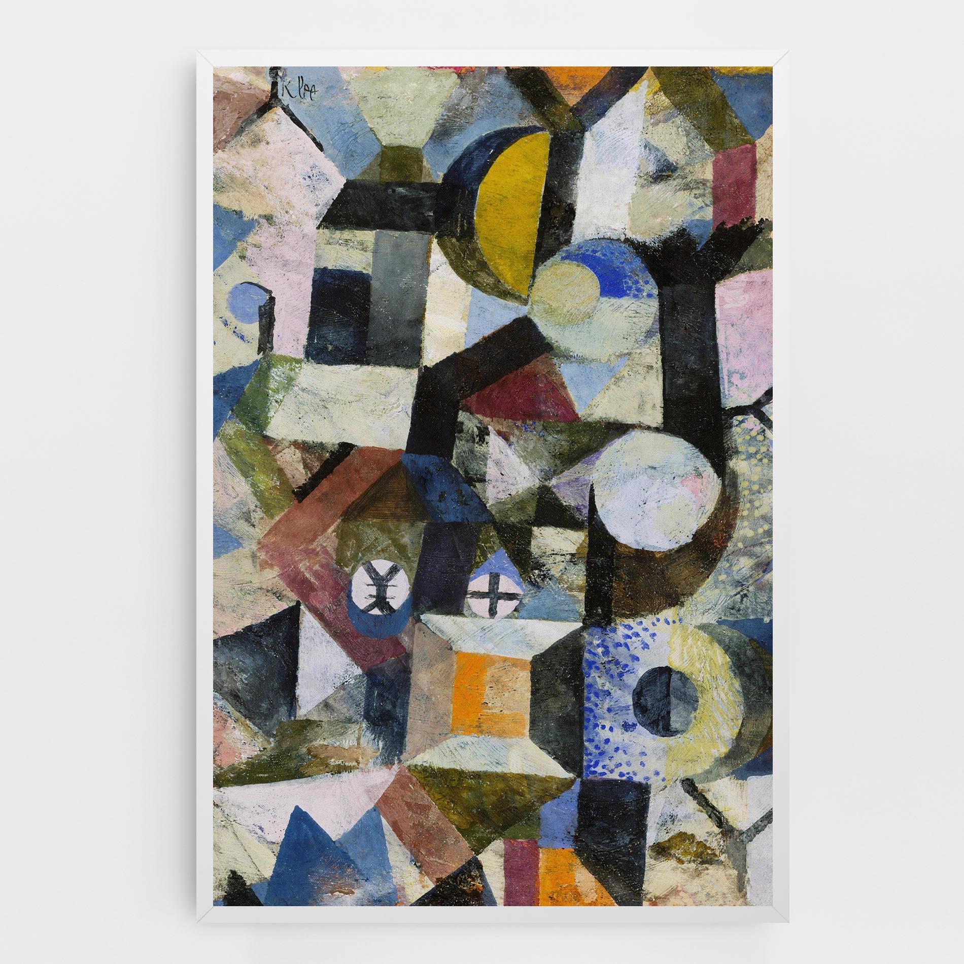 Leinwandbild Abstract Geometric mockup 0