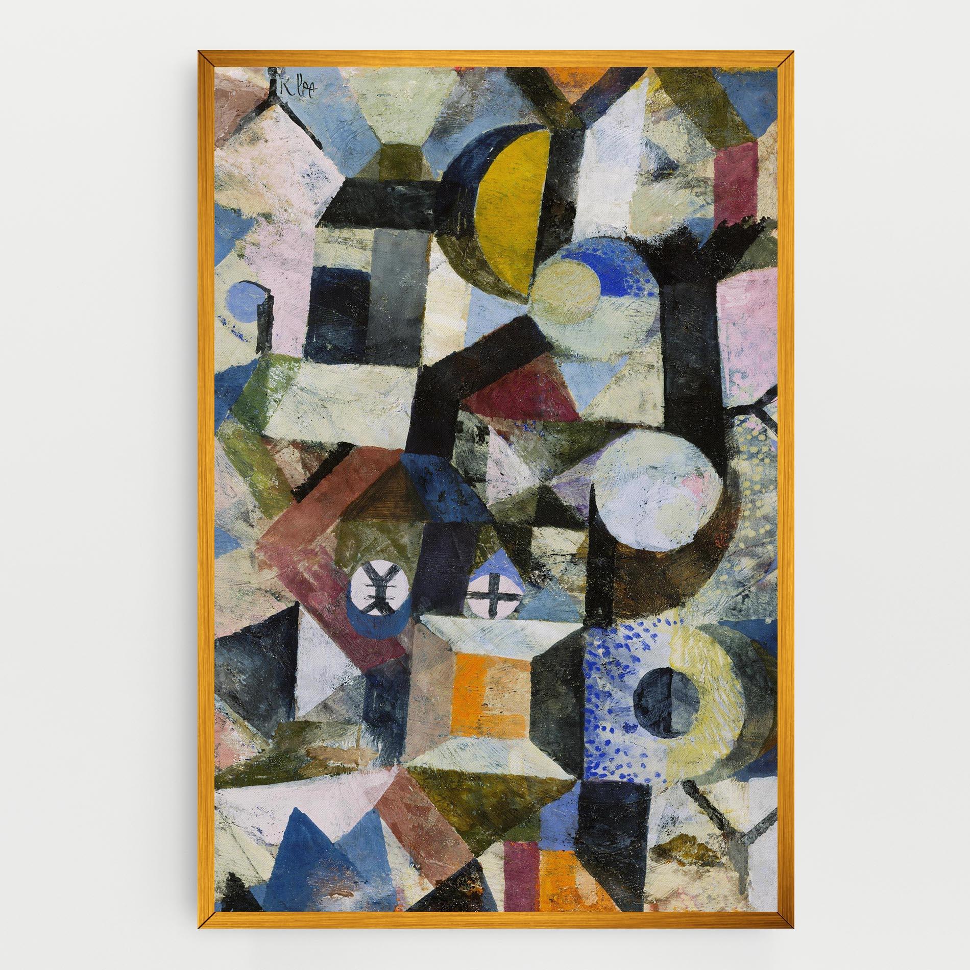 Leinwandbild Abstract Geometric mockup 0