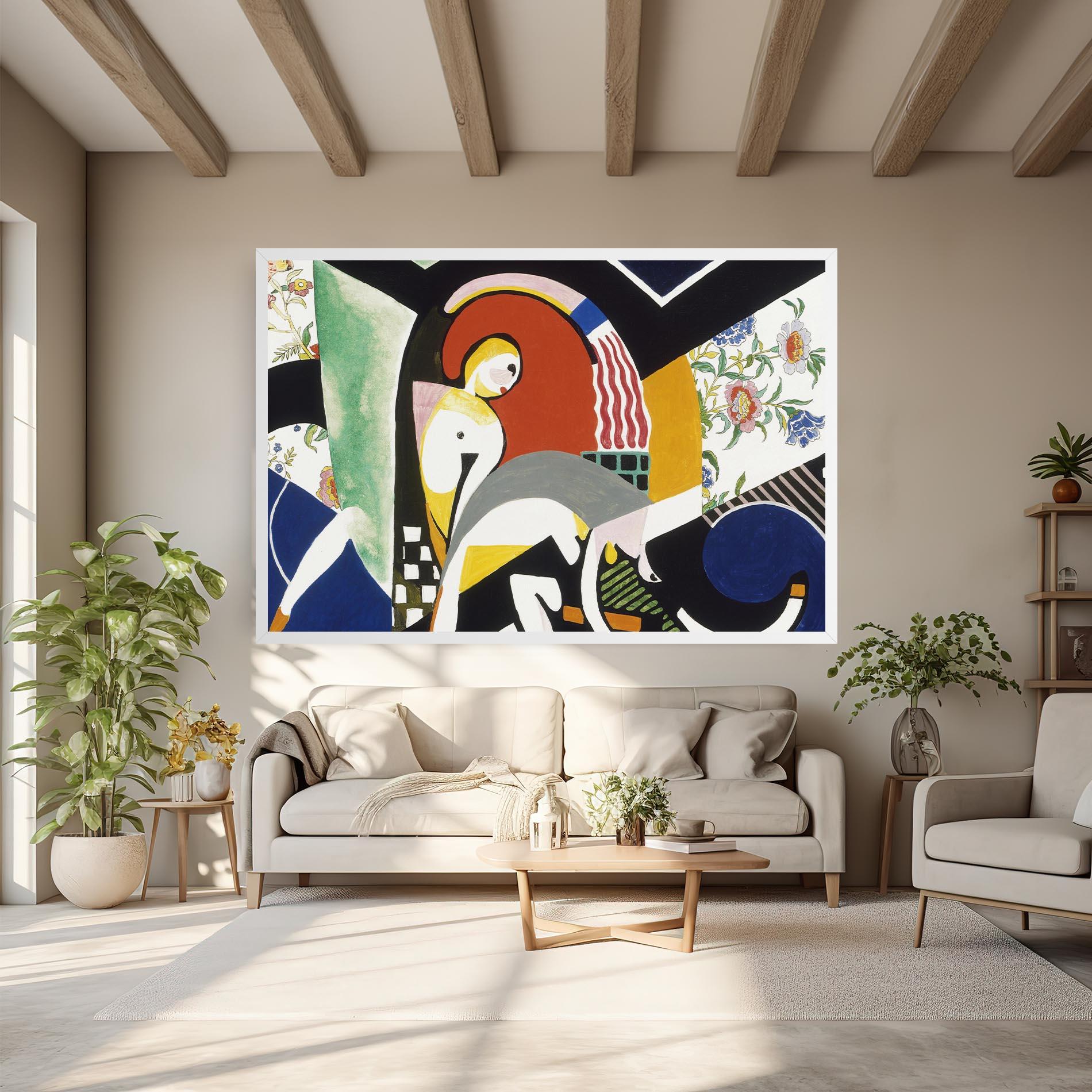 Leinwandbild Woman Shape Mix mockup 6