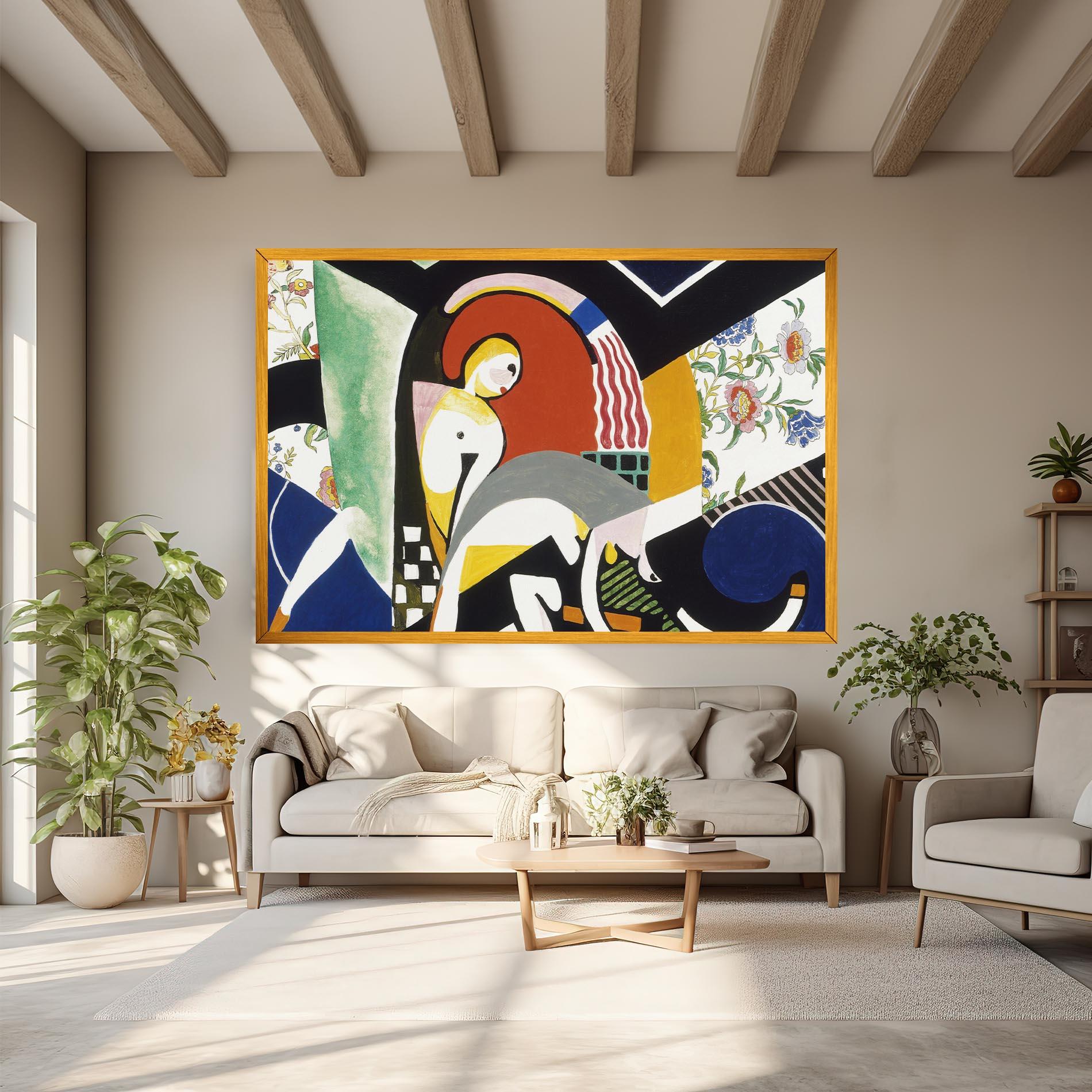 Leinwandbild Woman Shape Mix mockup 6