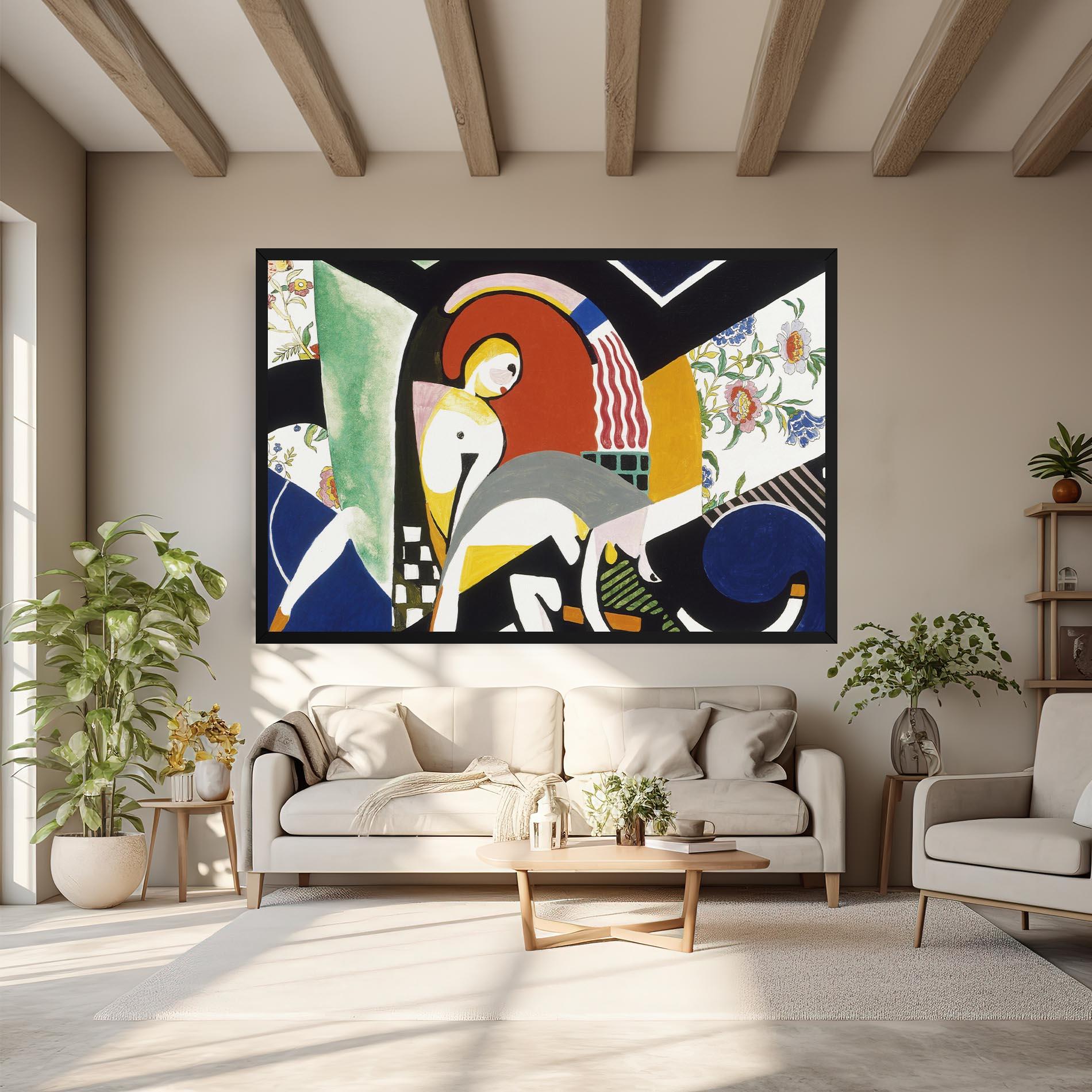 Leinwandbild Woman Shape Mix mockup 6