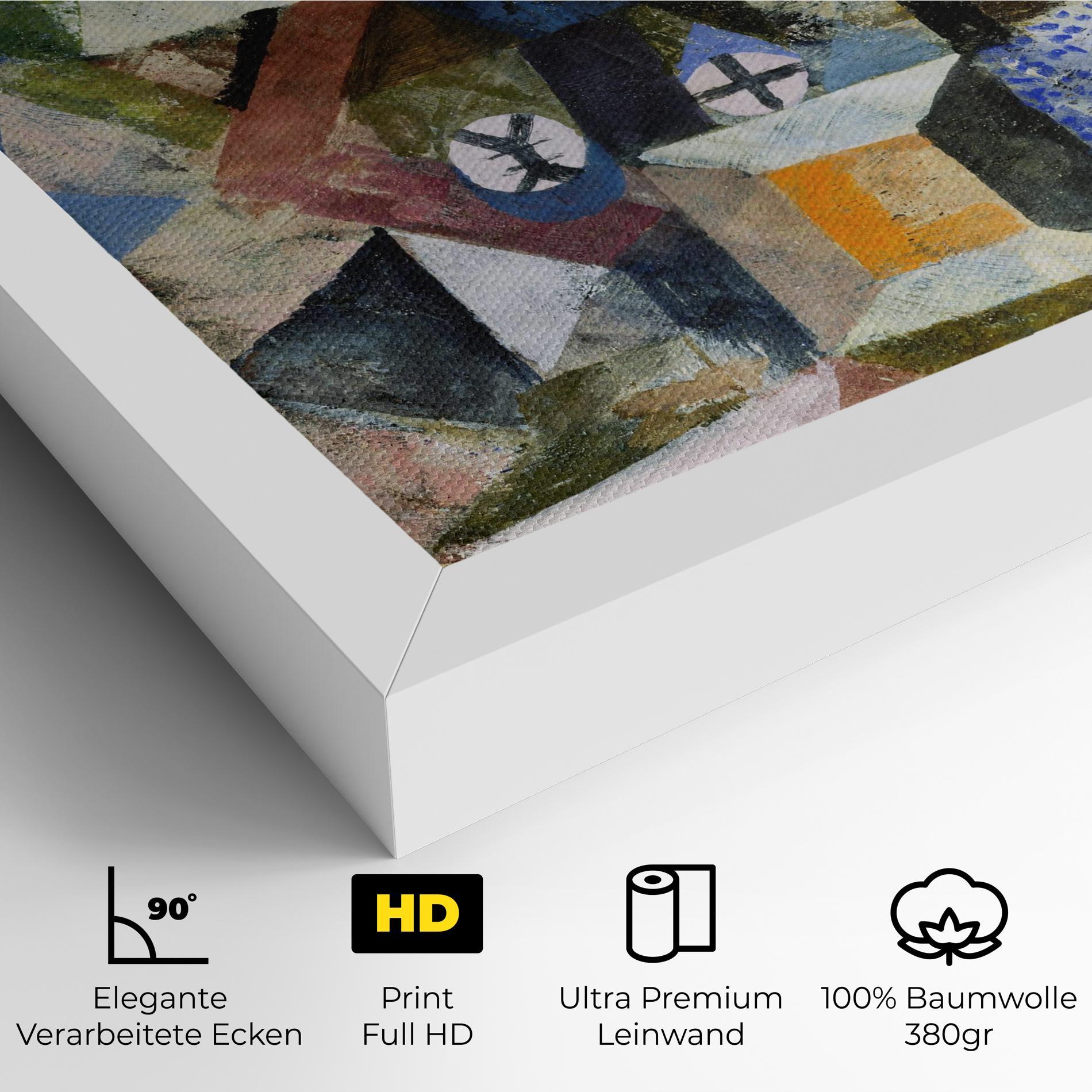 Leinwandbild Abstract Geometric mockup 4