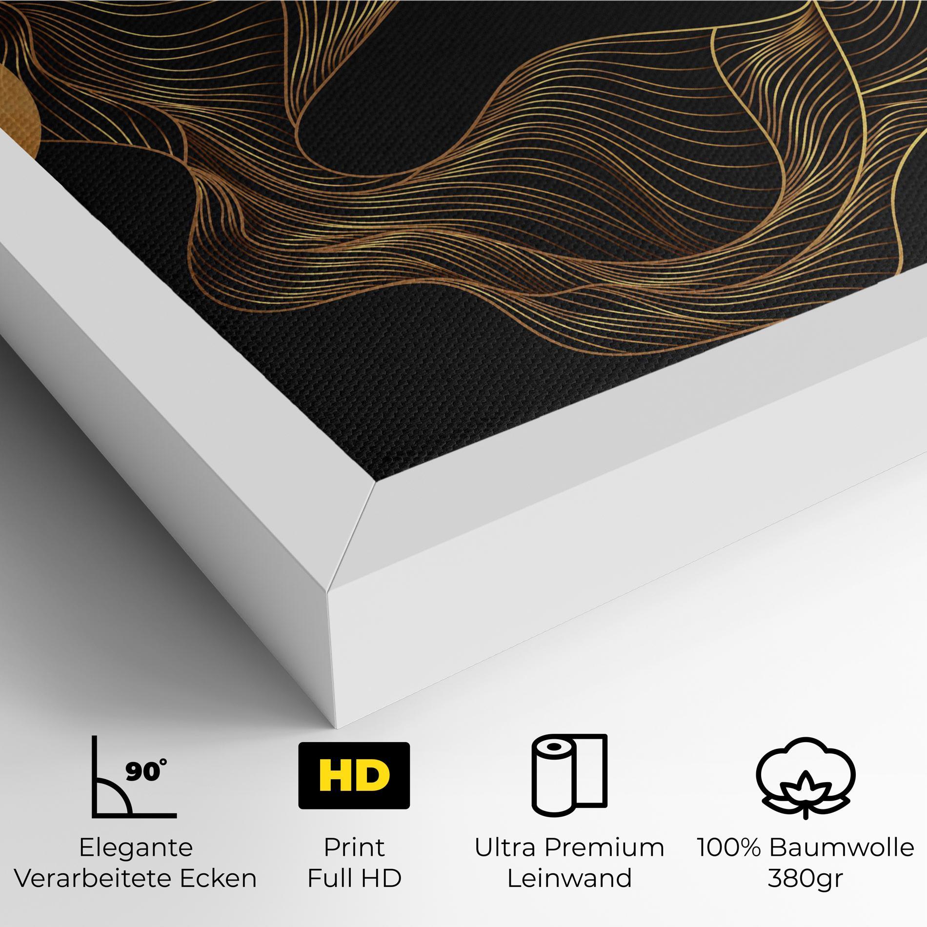 Leinwandbild Frecventa Abstracta mockup 4