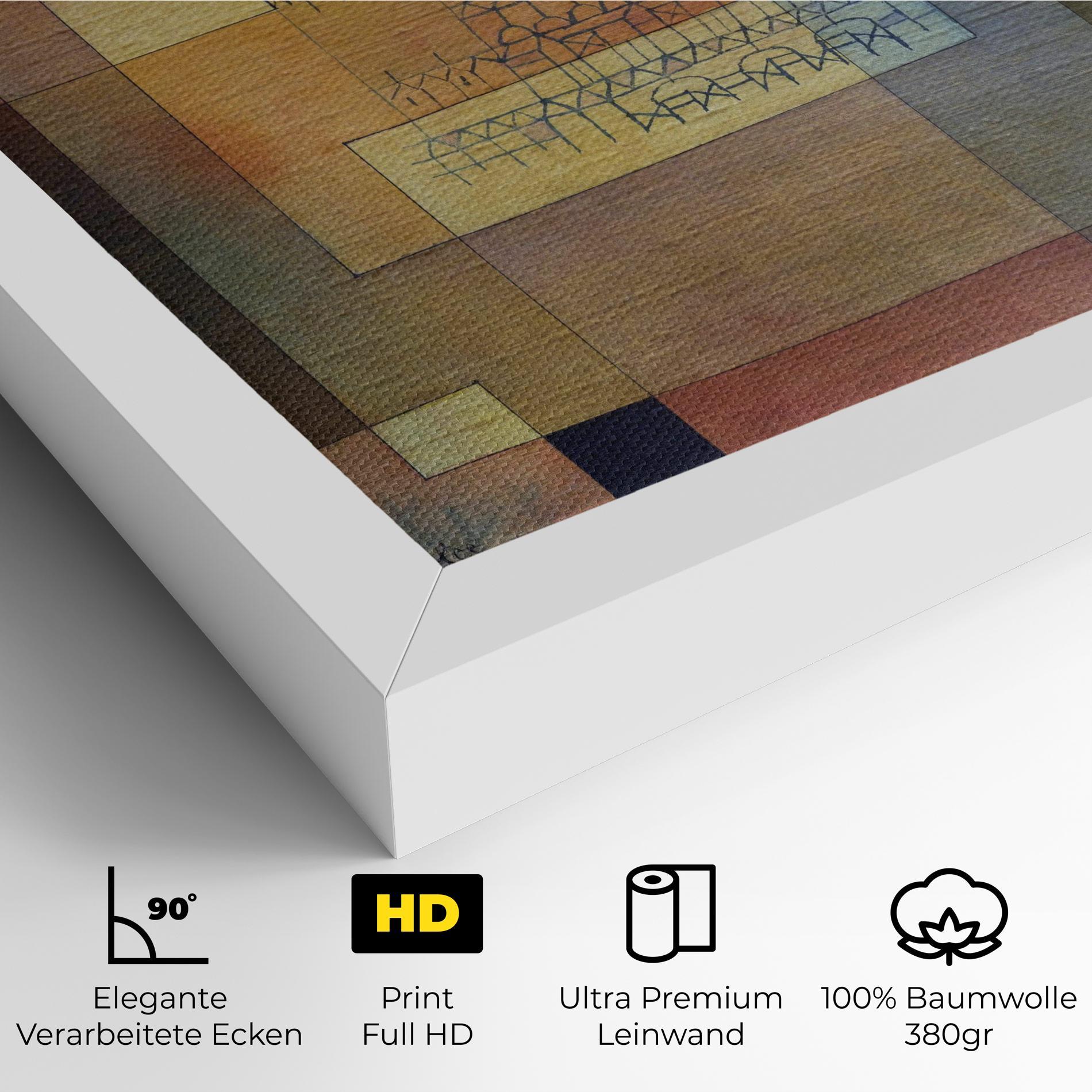 Leinwandbild Water Color Square mockup 4