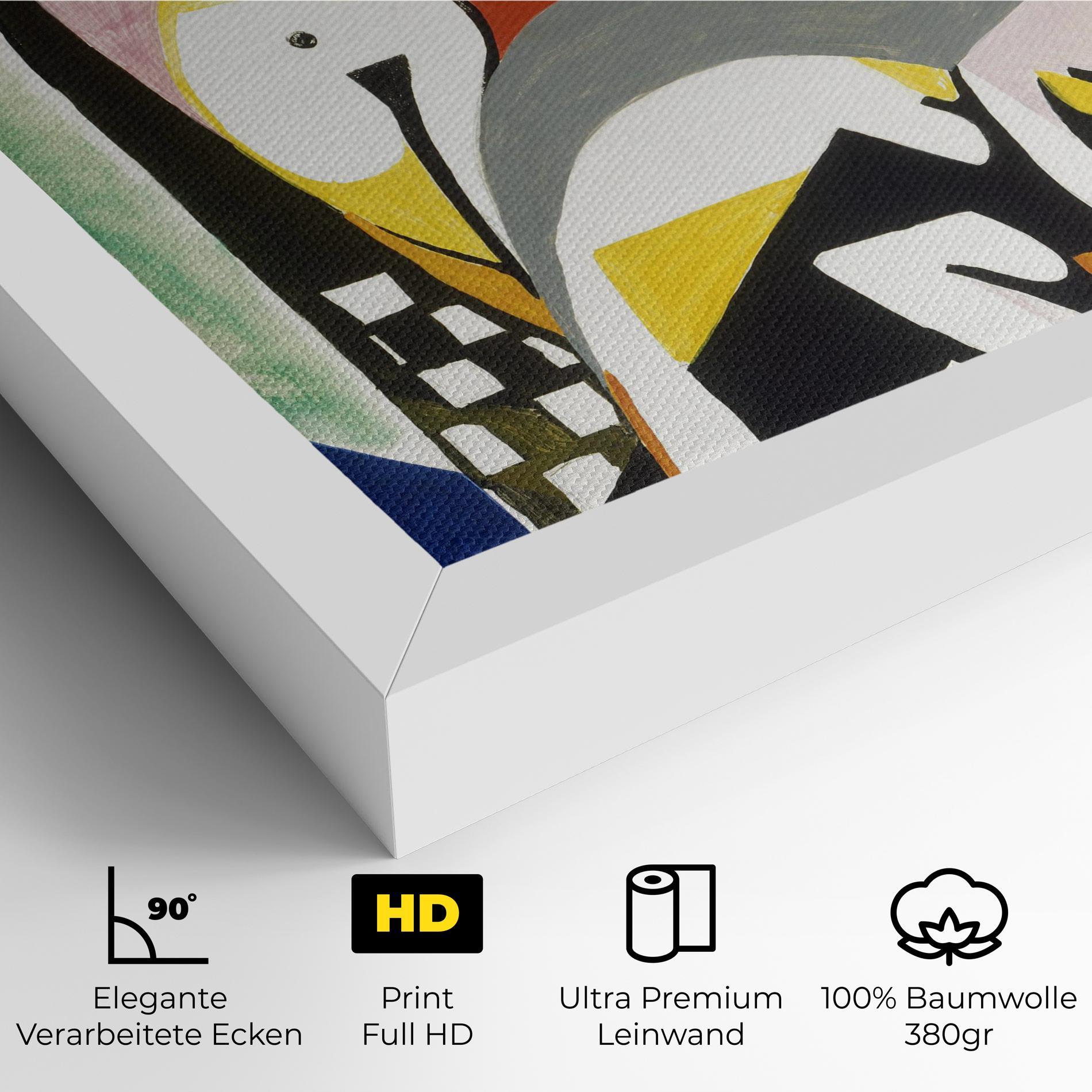 Leinwandbild Woman Shape Mix mockup 4