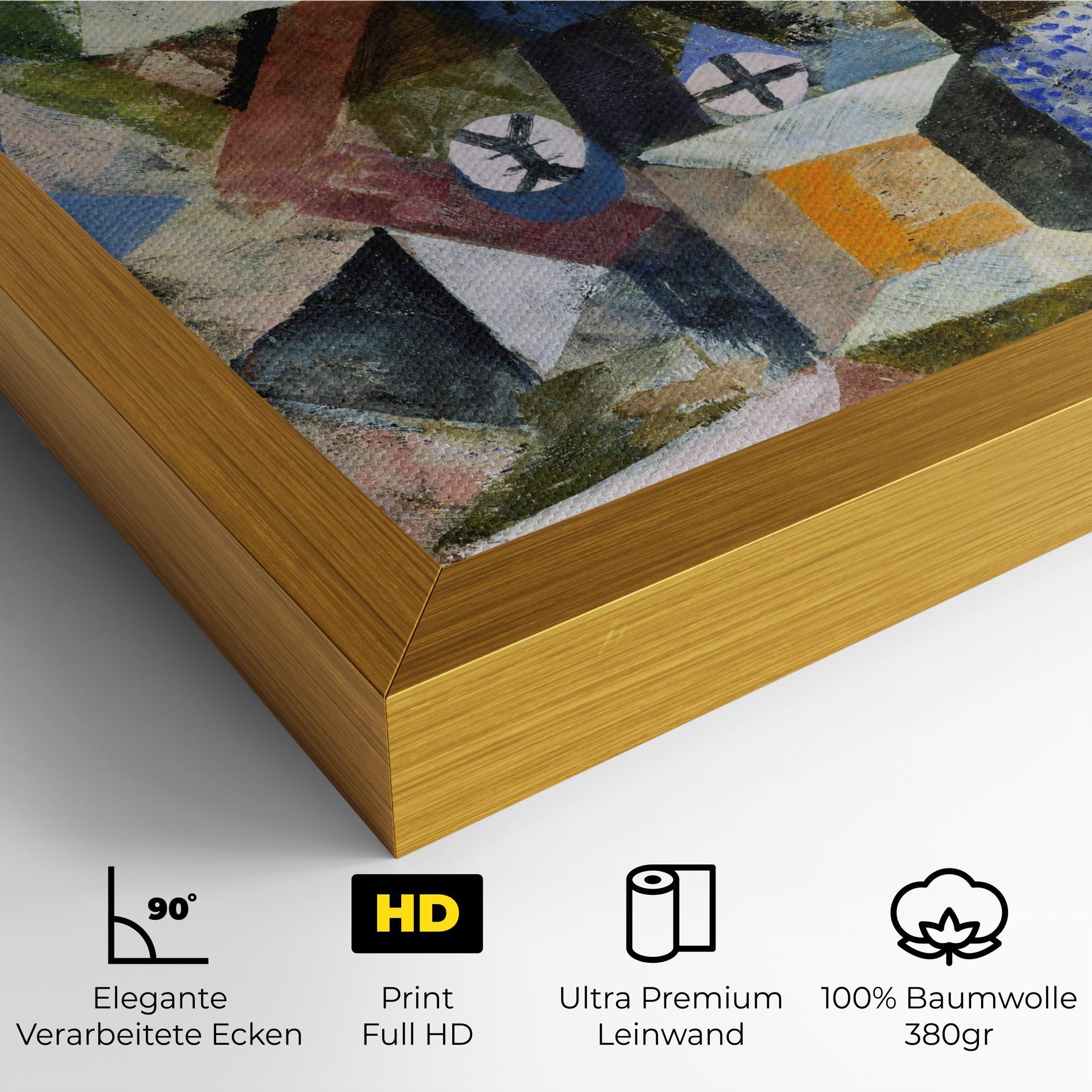 Leinwandbild Abstract Geometric mockup 4