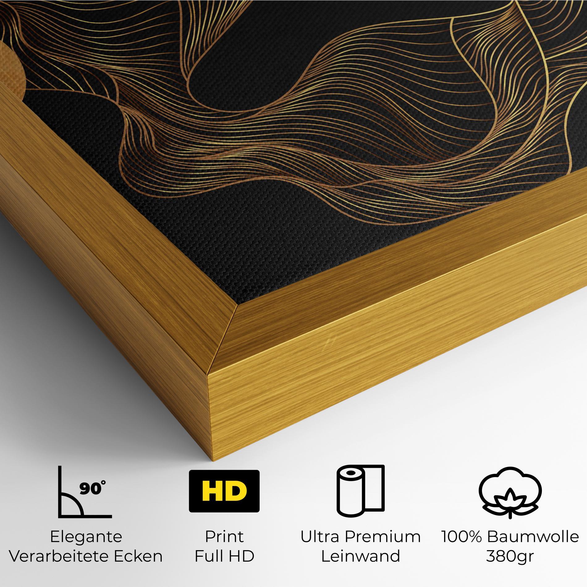 Leinwandbild Frecventa Abstracta mockup 4