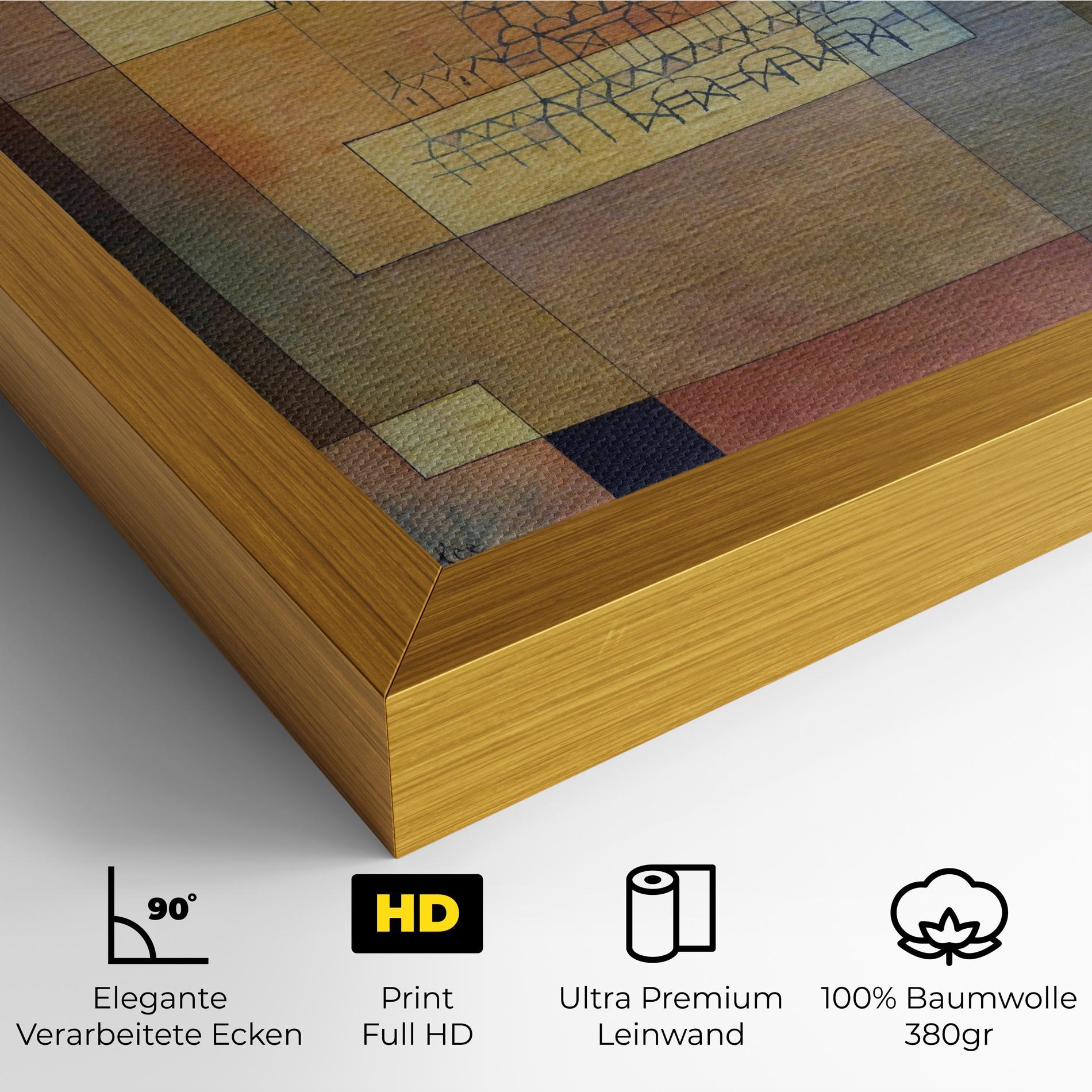 Leinwandbild Water Color Square mockup 4