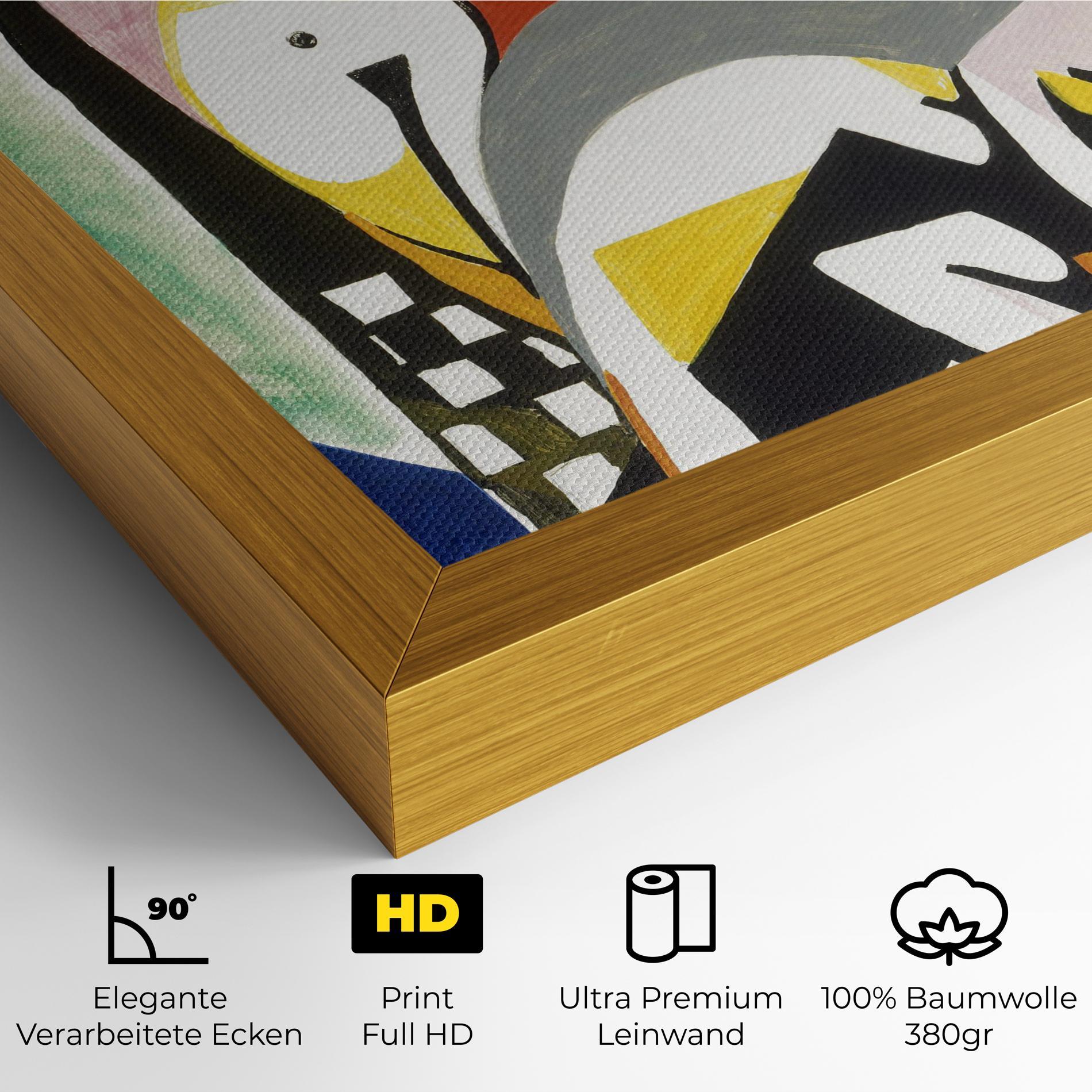 Leinwandbild Woman Shape Mix mockup 4