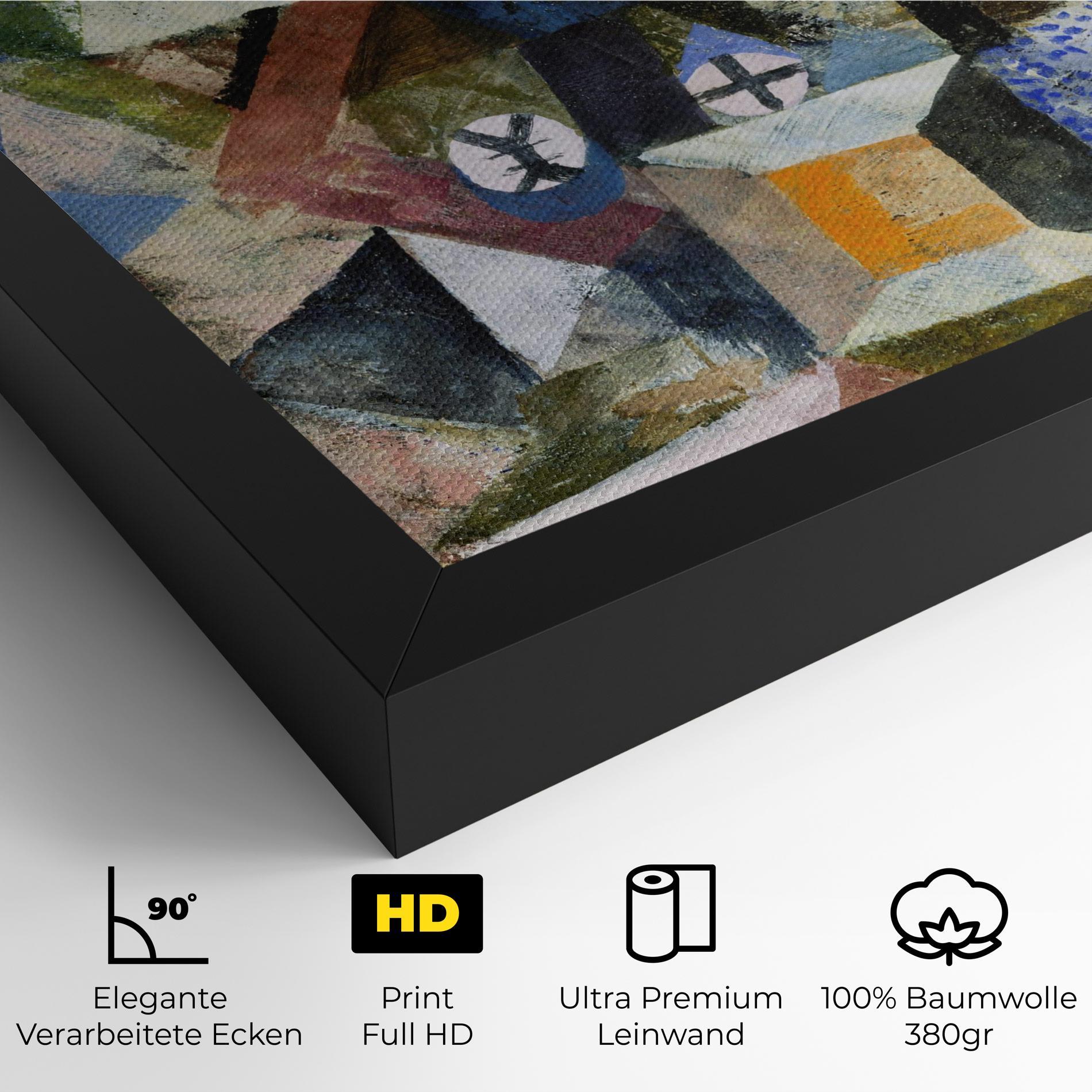 Leinwandbild Abstract Geometric mockup 4