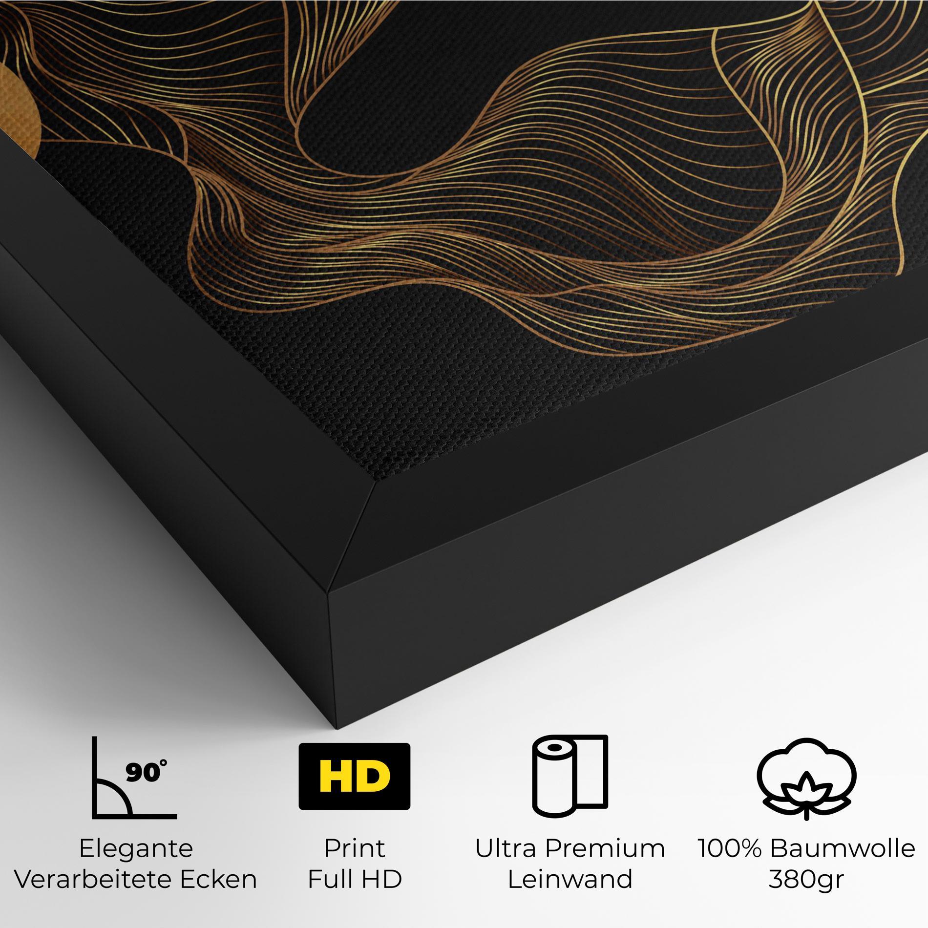 Leinwandbild Frecventa Abstracta mockup 4