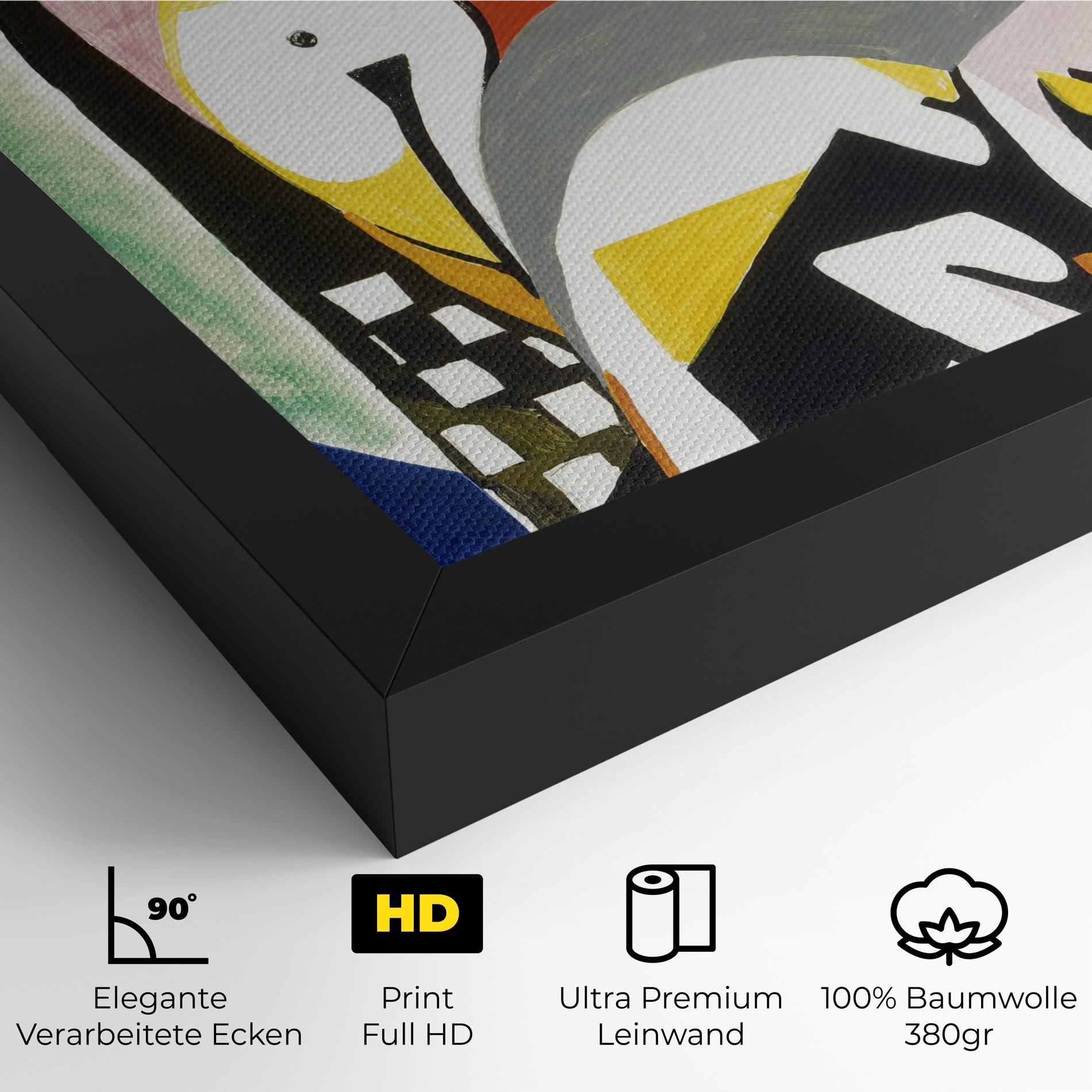 Leinwandbild Woman Shape Mix mockup 4