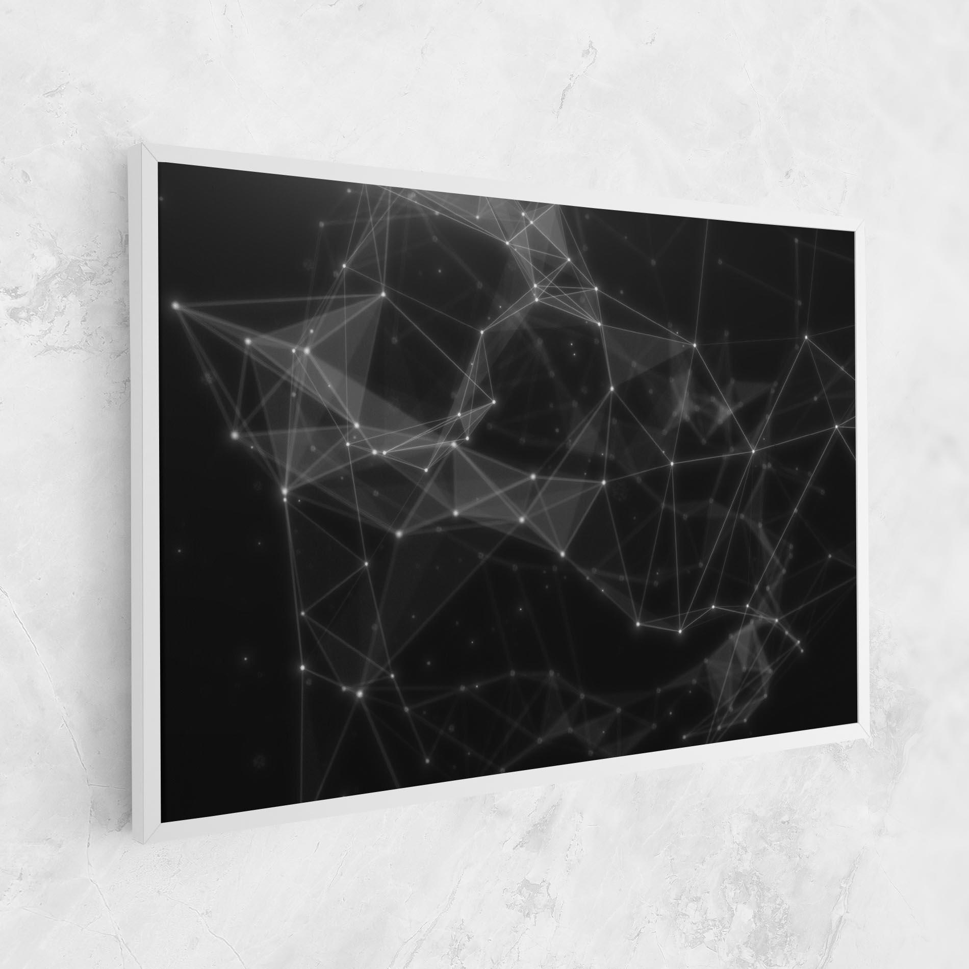 Leinwandbild Connecting Lines mockup 1
