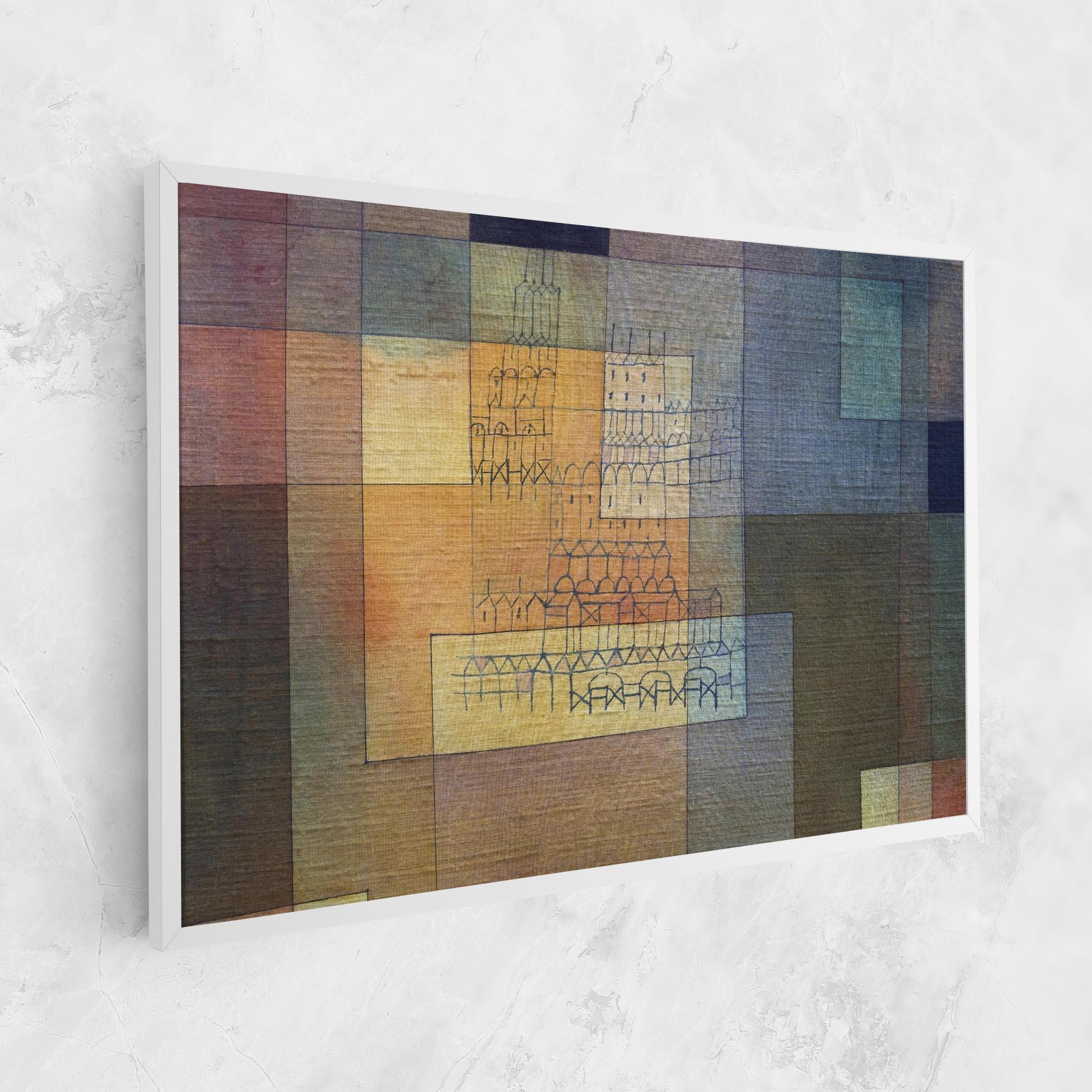 Leinwandbild Water Color Square mockup 1