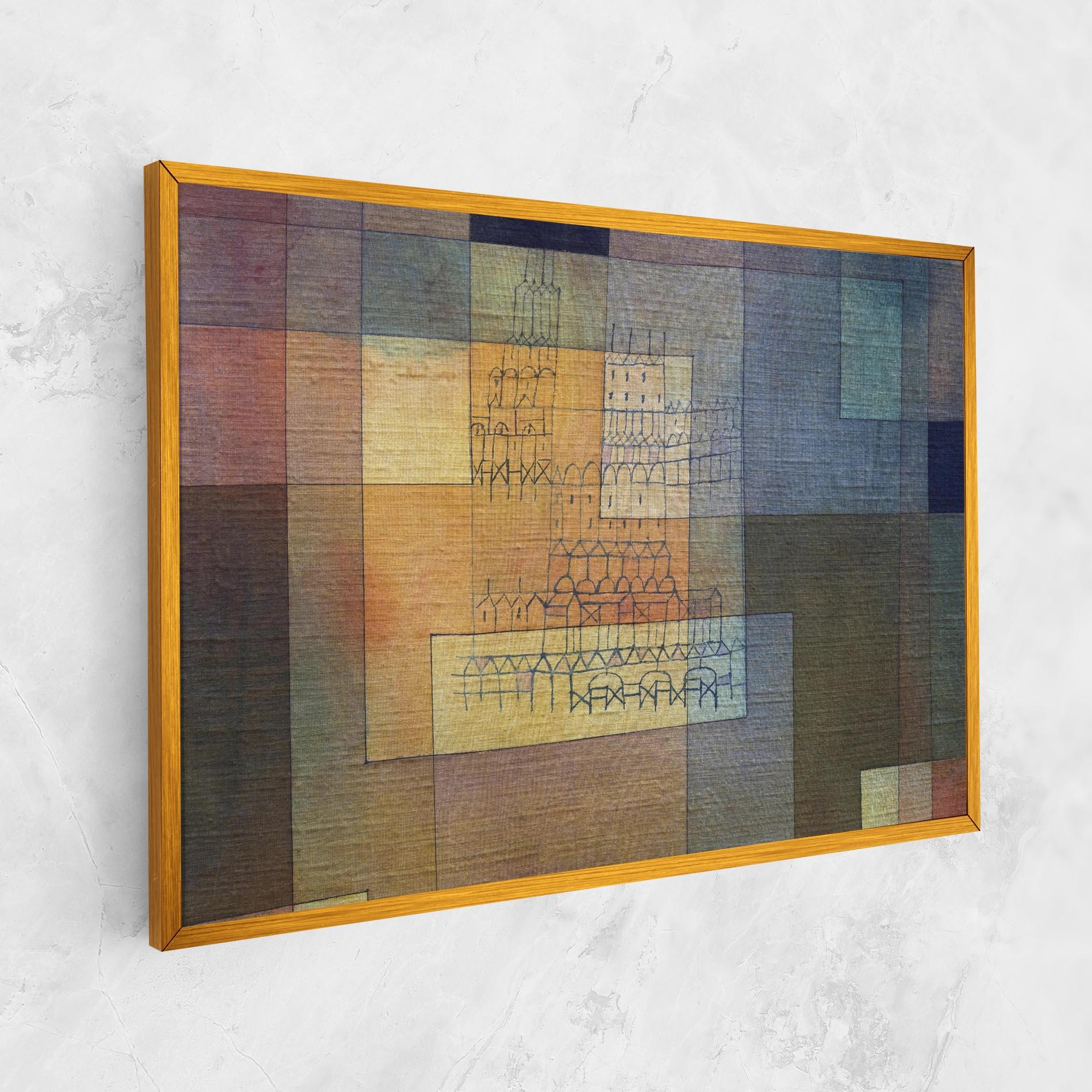 Leinwandbild Water Color Square mockup 1