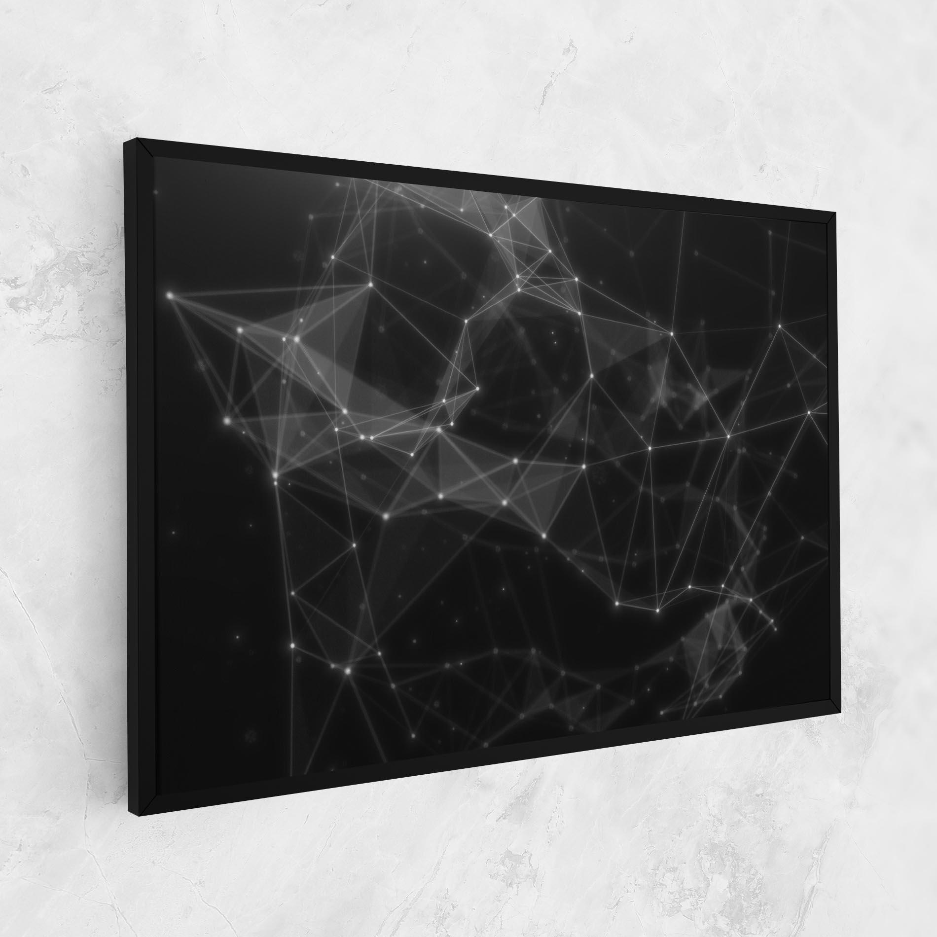 Leinwandbild Connecting Lines mockup 1