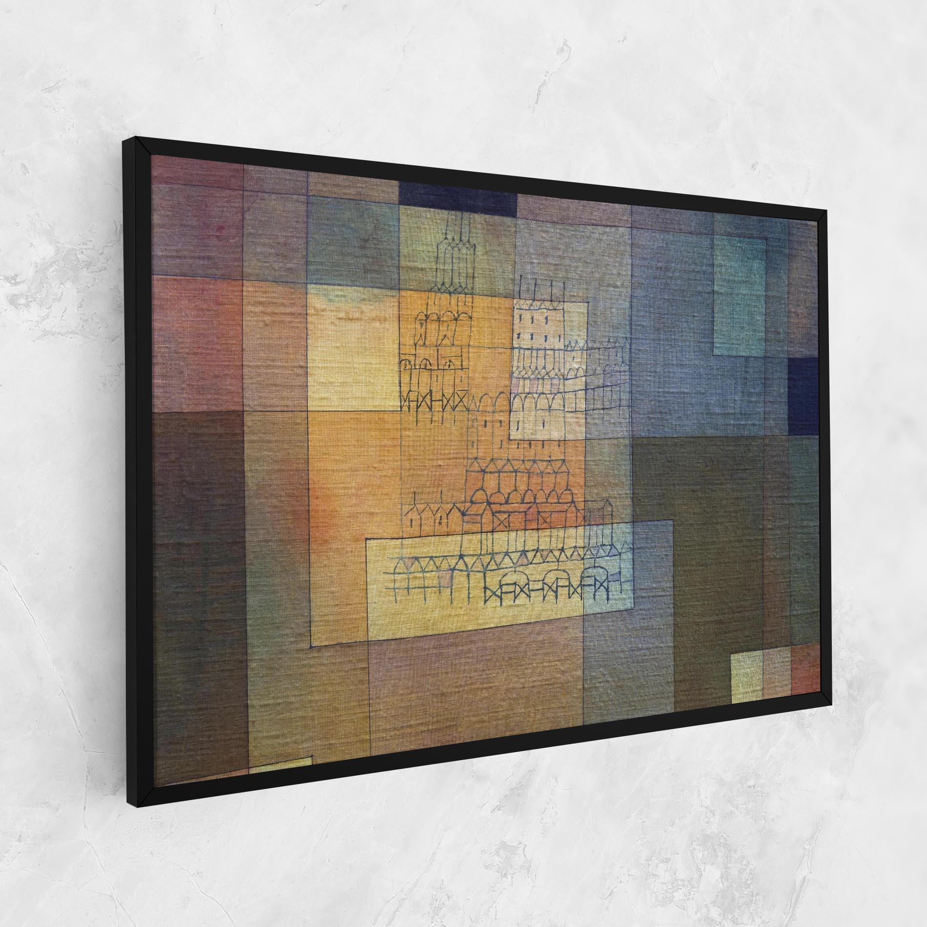 Leinwandbild Water Color Square mockup 1