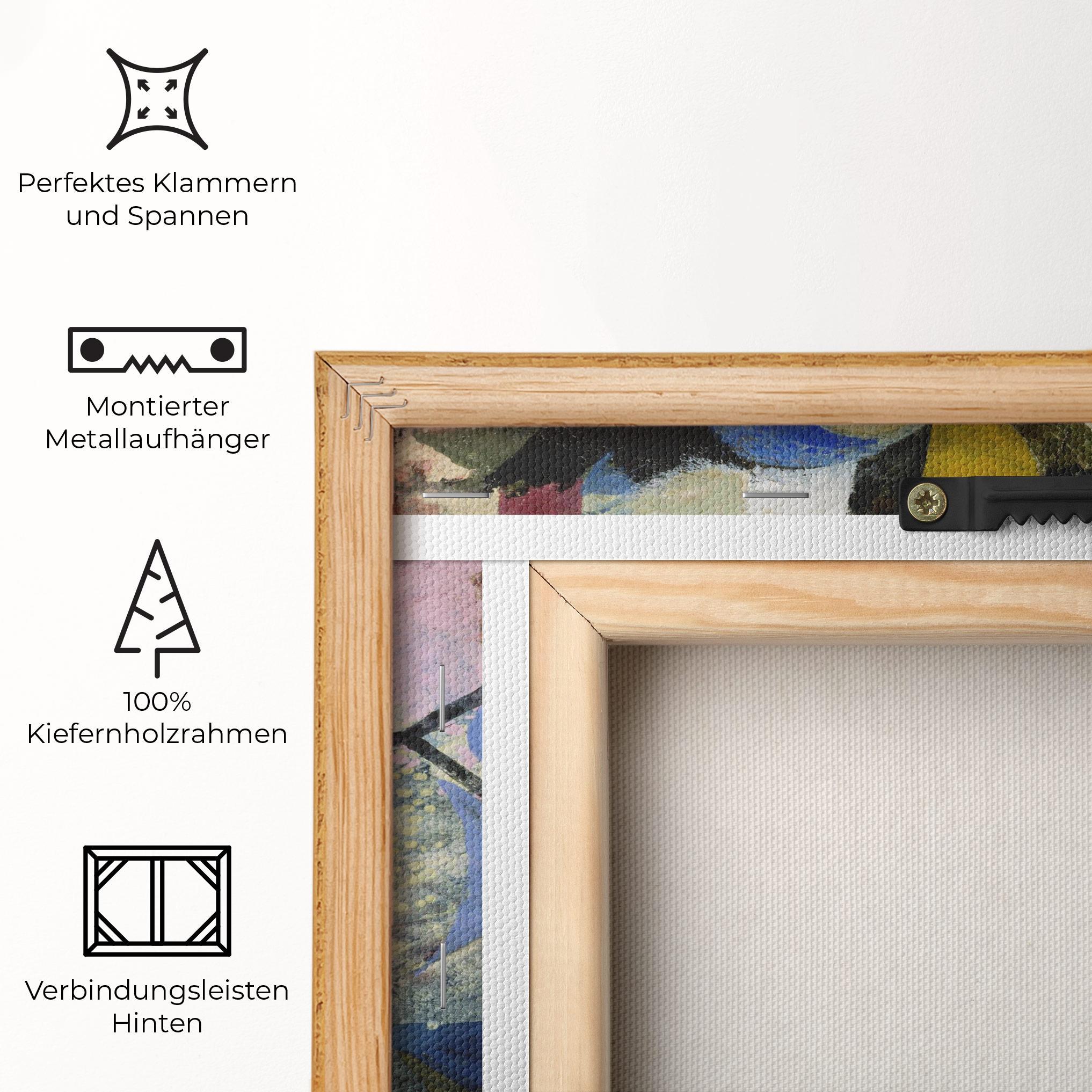 Leinwandbild Abstract Geometric mockup 5