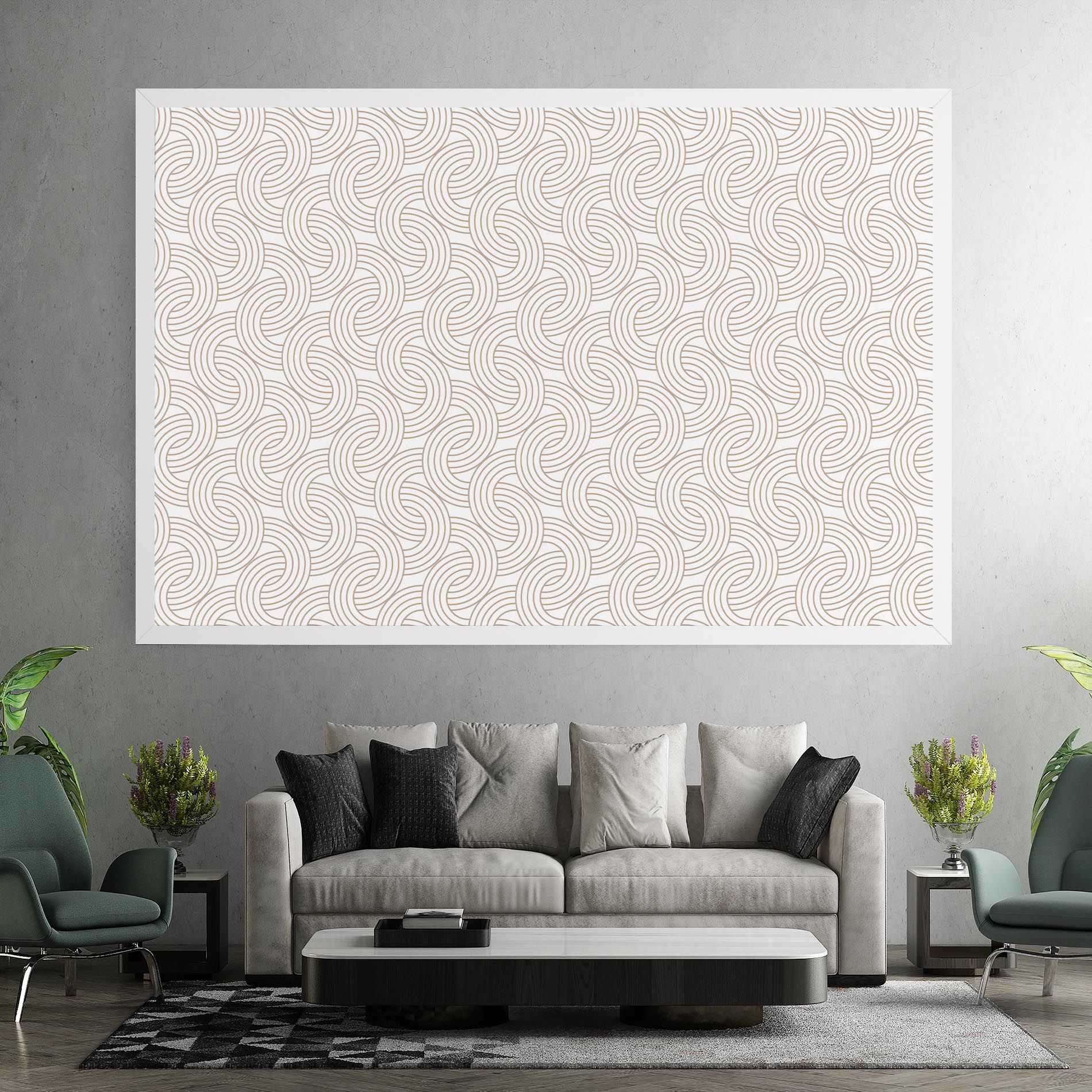 Cream Lines mockup 7