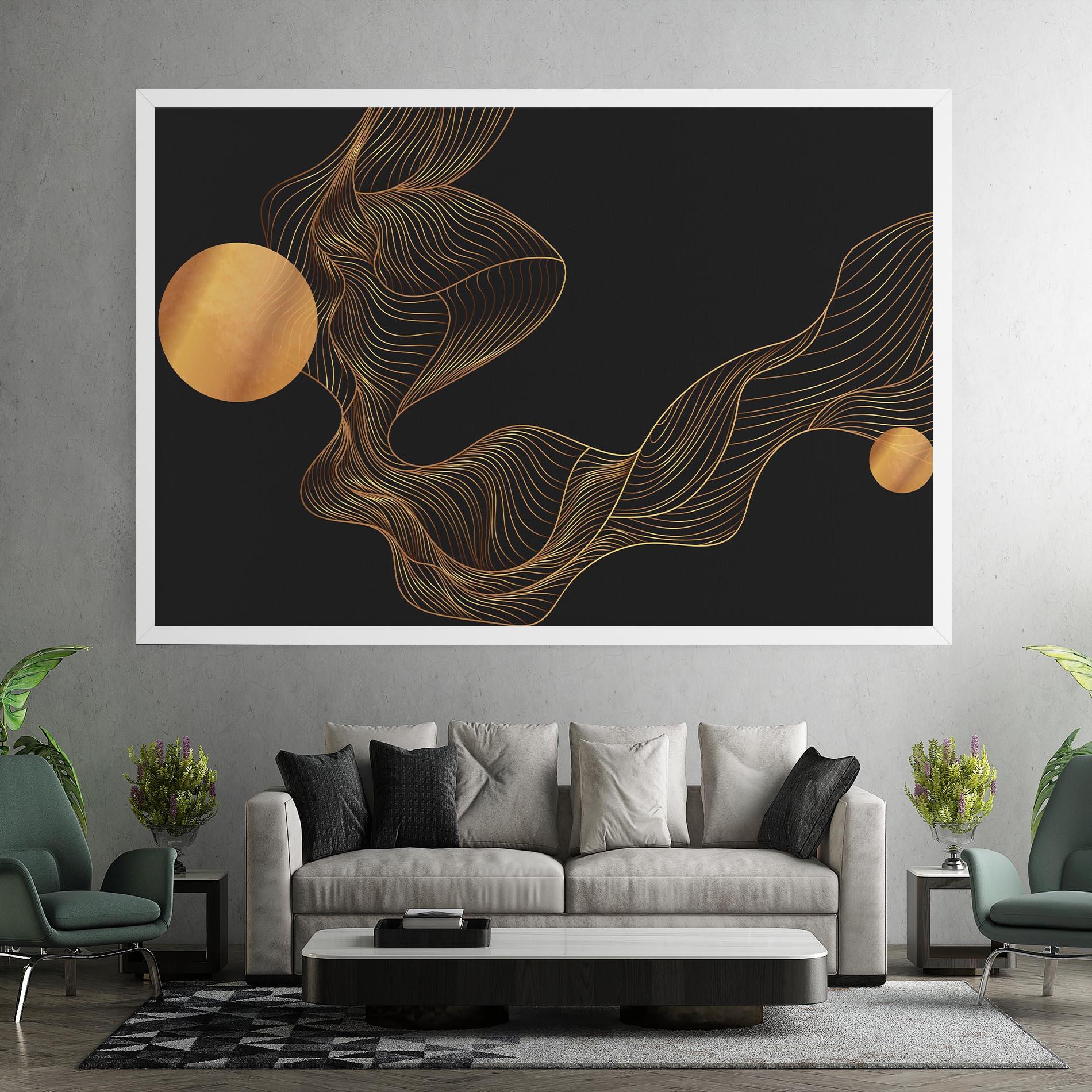 Leinwandbild Frecventa Abstracta mockup 7