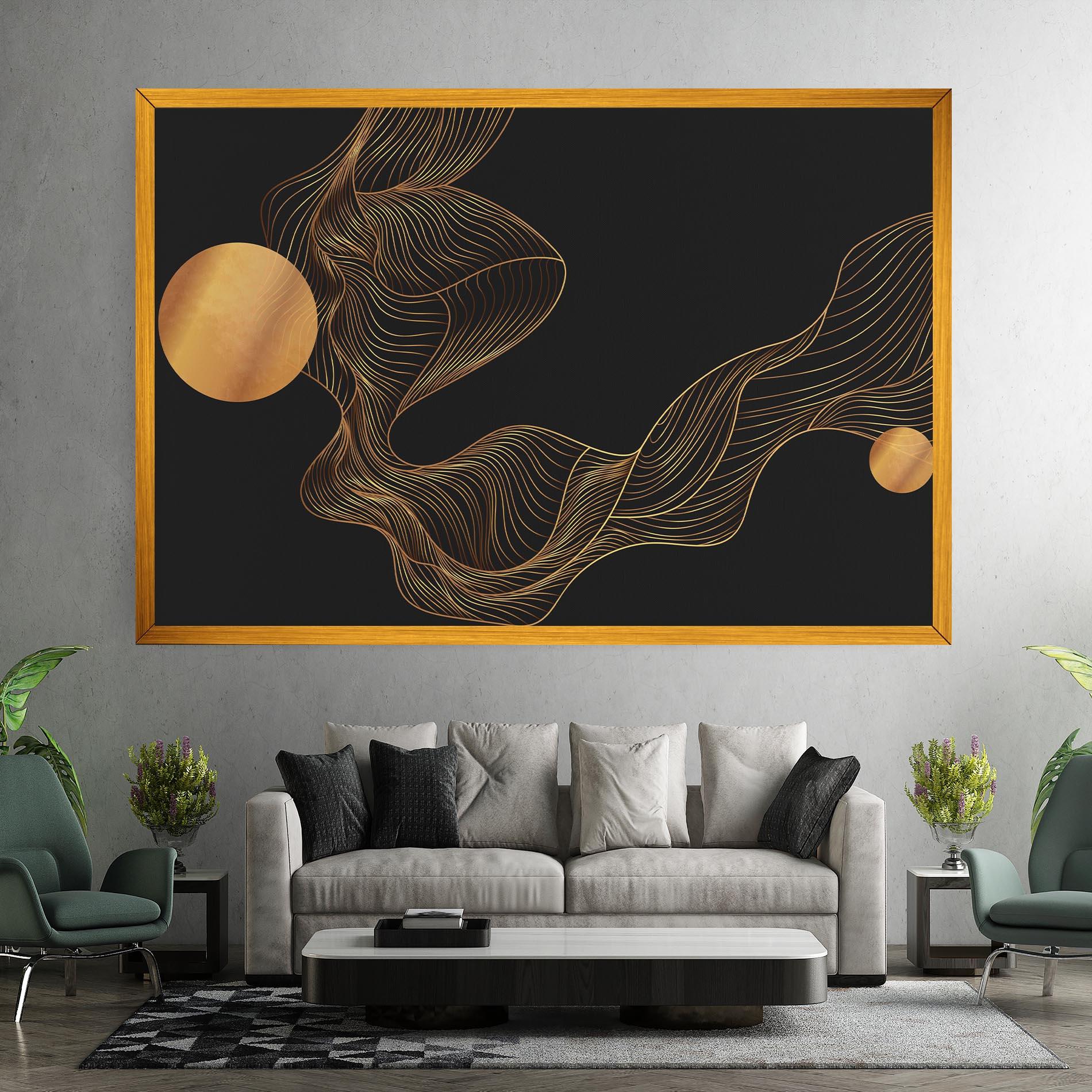 Leinwandbild Frecventa Abstracta mockup 7