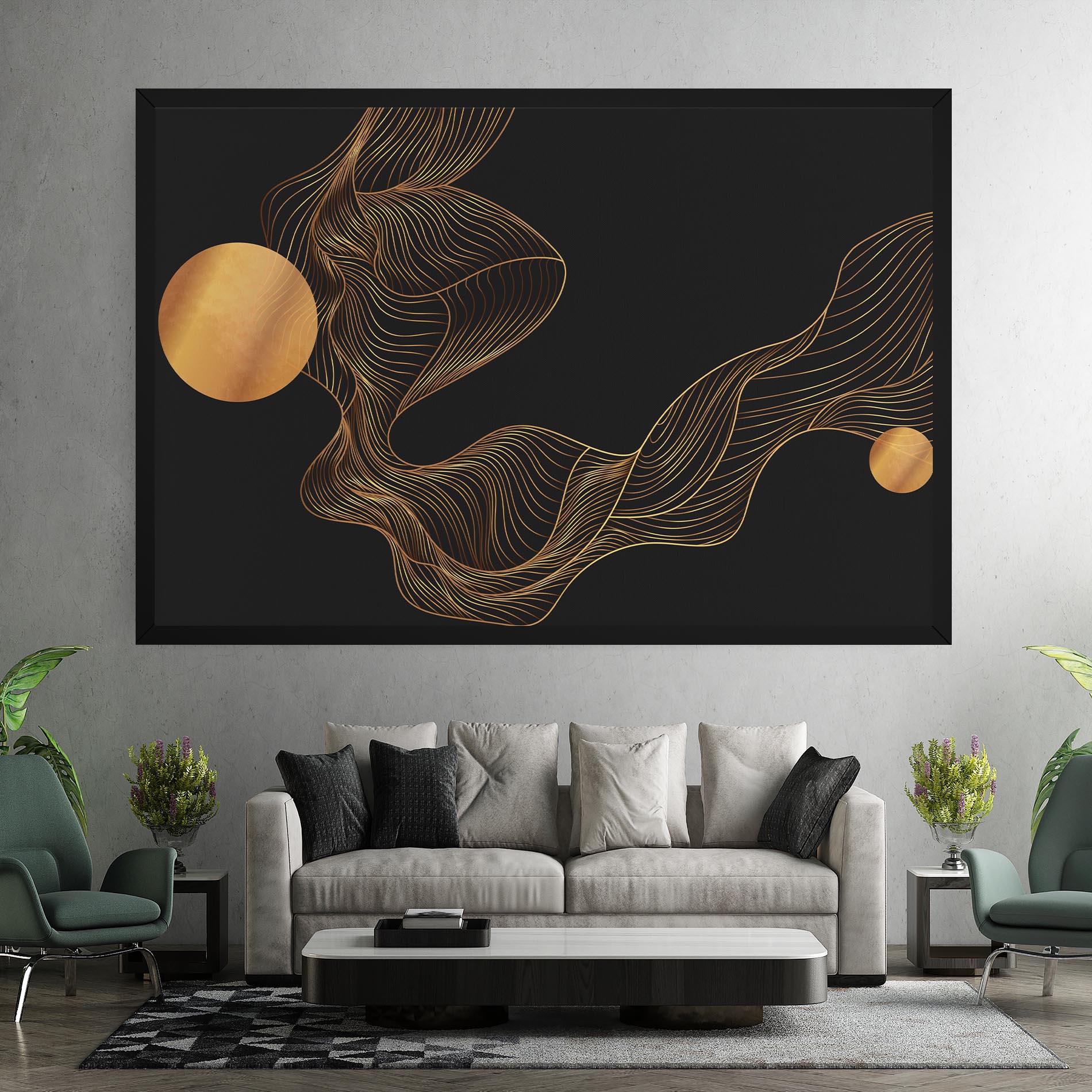 Leinwandbild Frecventa Abstracta mockup 7