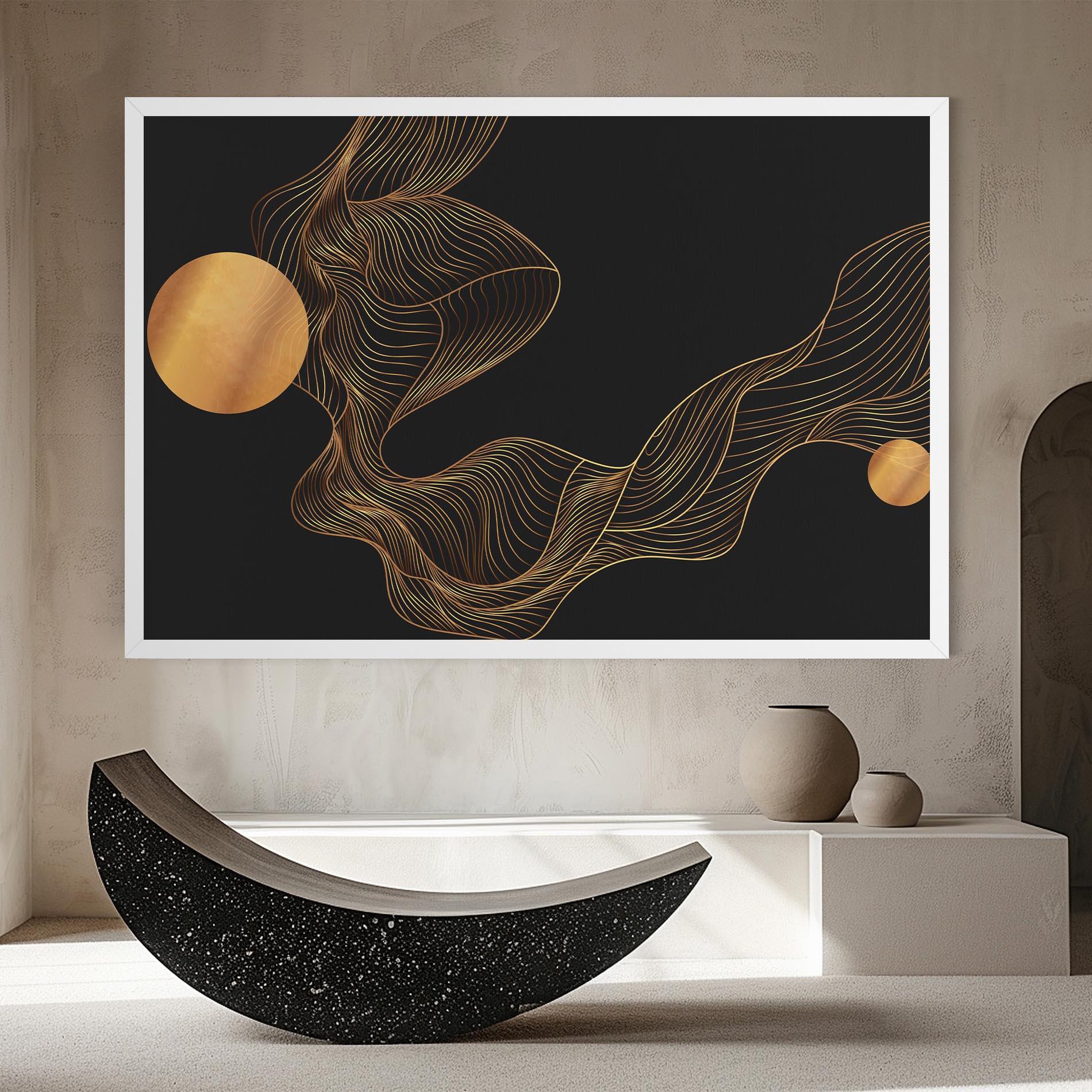 Leinwandbild Frecventa Abstracta mockup 8