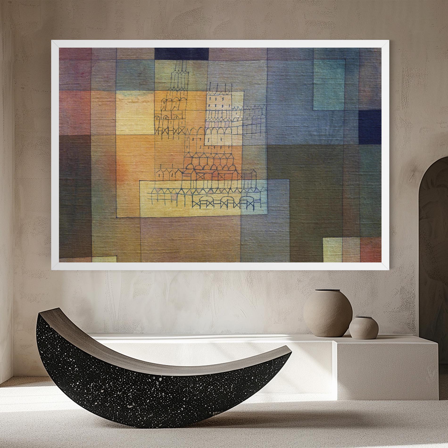 Leinwandbild Water Color Square mockup 8