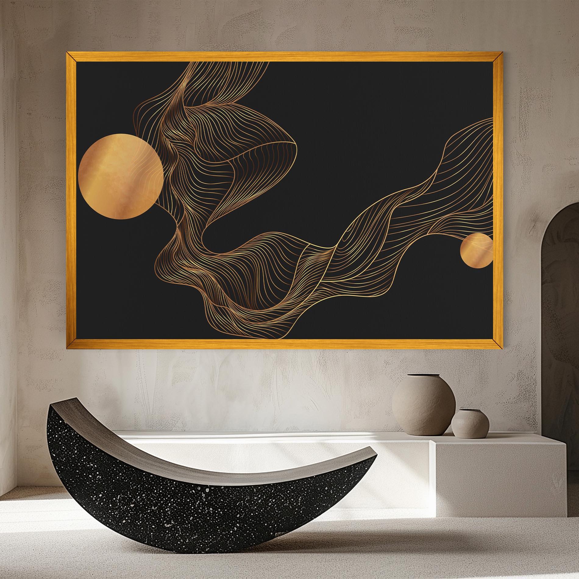 Leinwandbild Frecventa Abstracta mockup 8