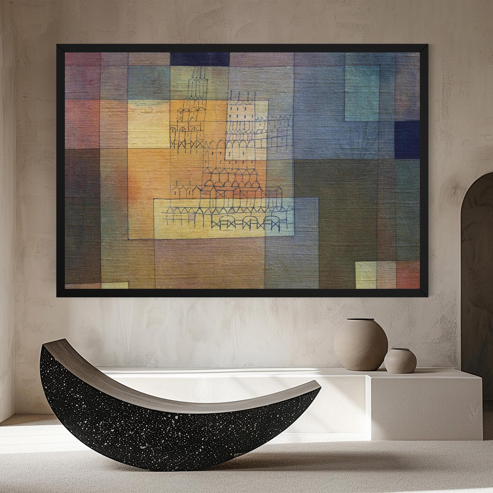 Leinwandbild Water Color Square mockup 8