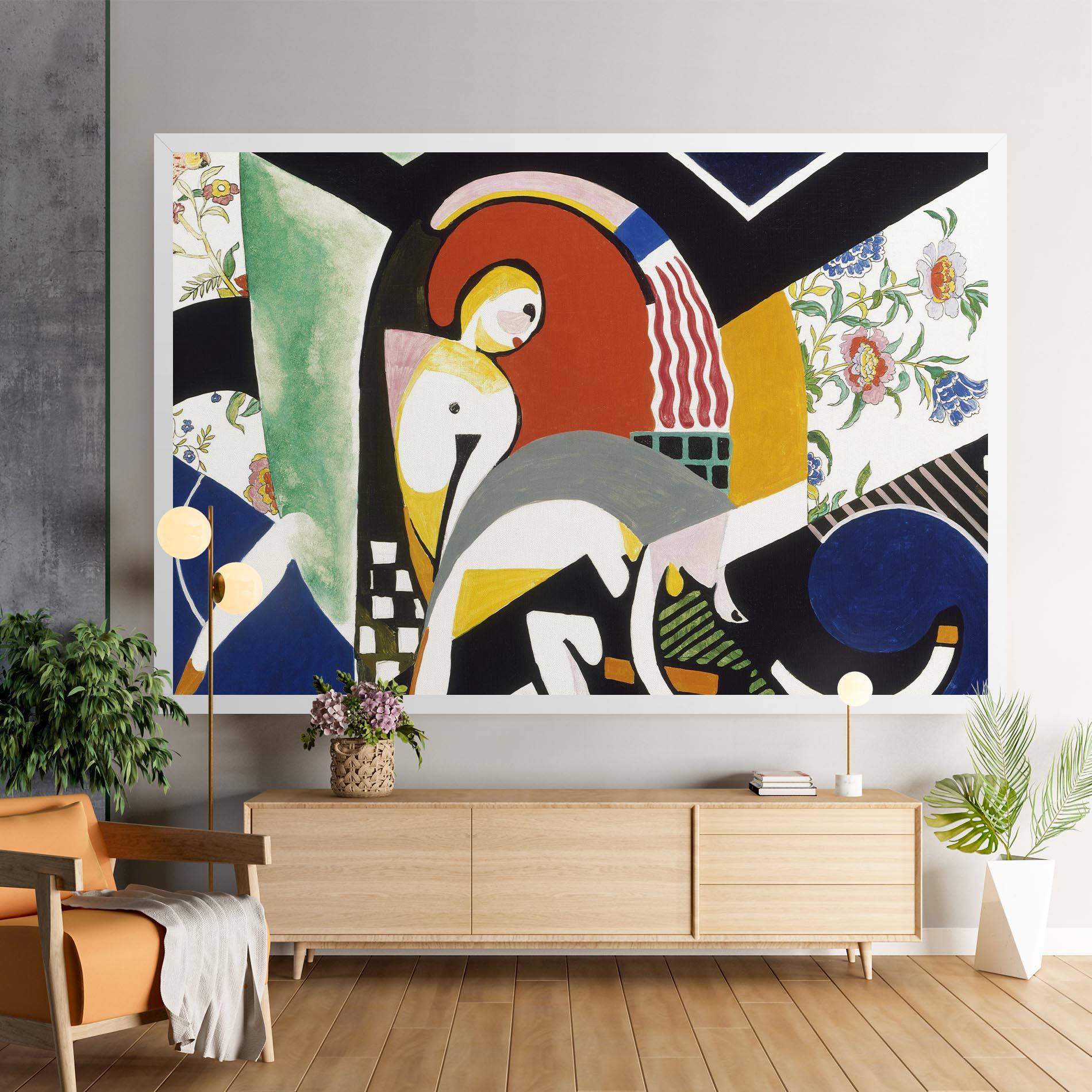 Leinwandbild Woman Shape Mix mockup 9