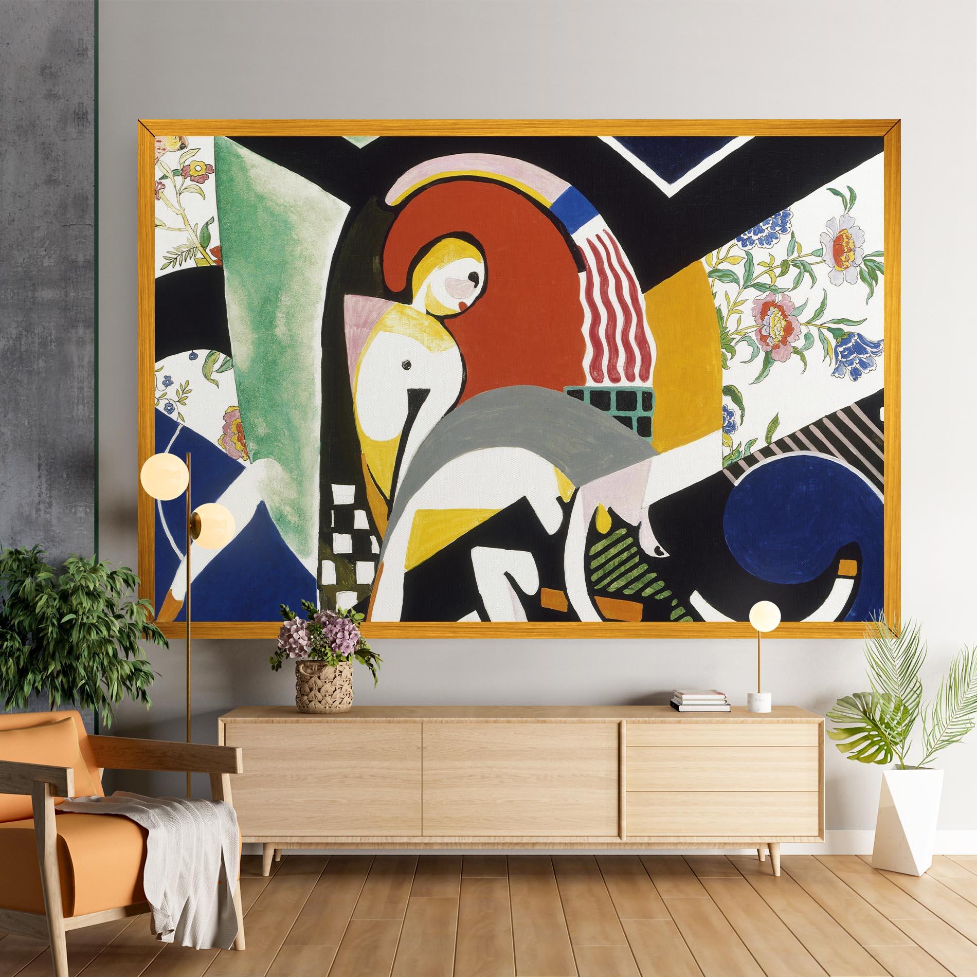 Leinwandbild Woman Shape Mix mockup 9