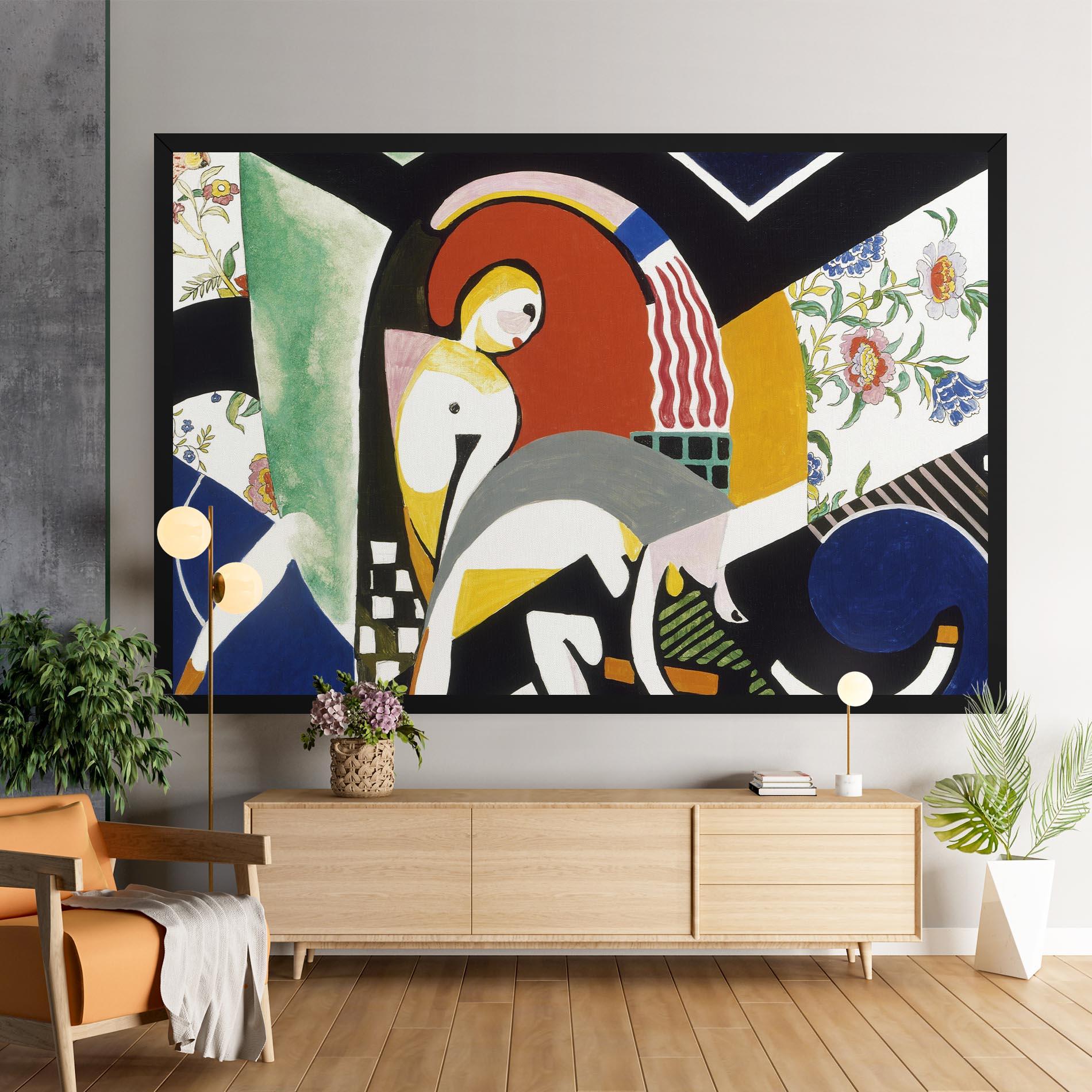 Leinwandbild Woman Shape Mix mockup 9